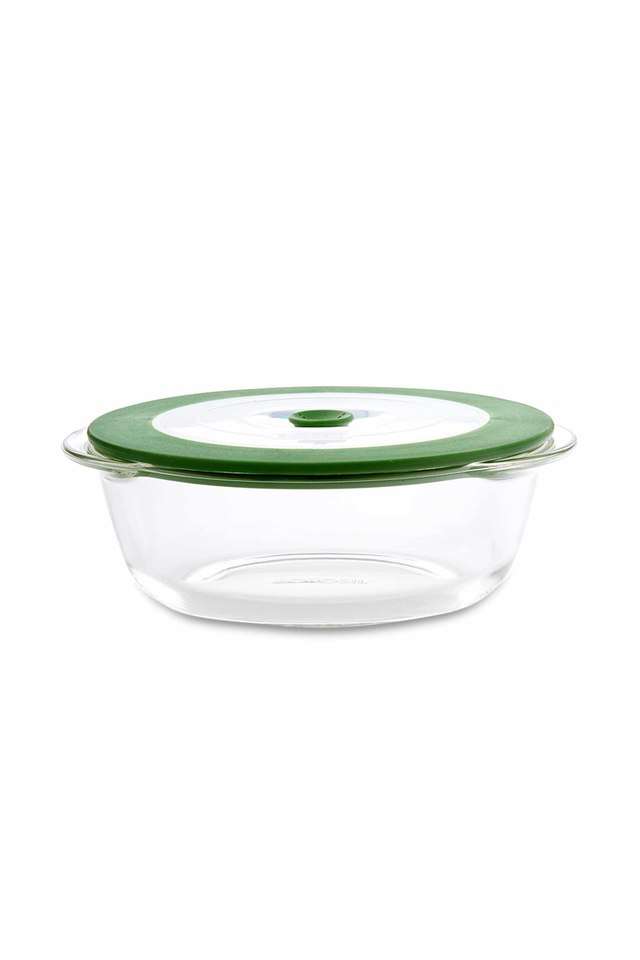 Round-Glass-Dish-with-Lid-1000ml-Transparent
