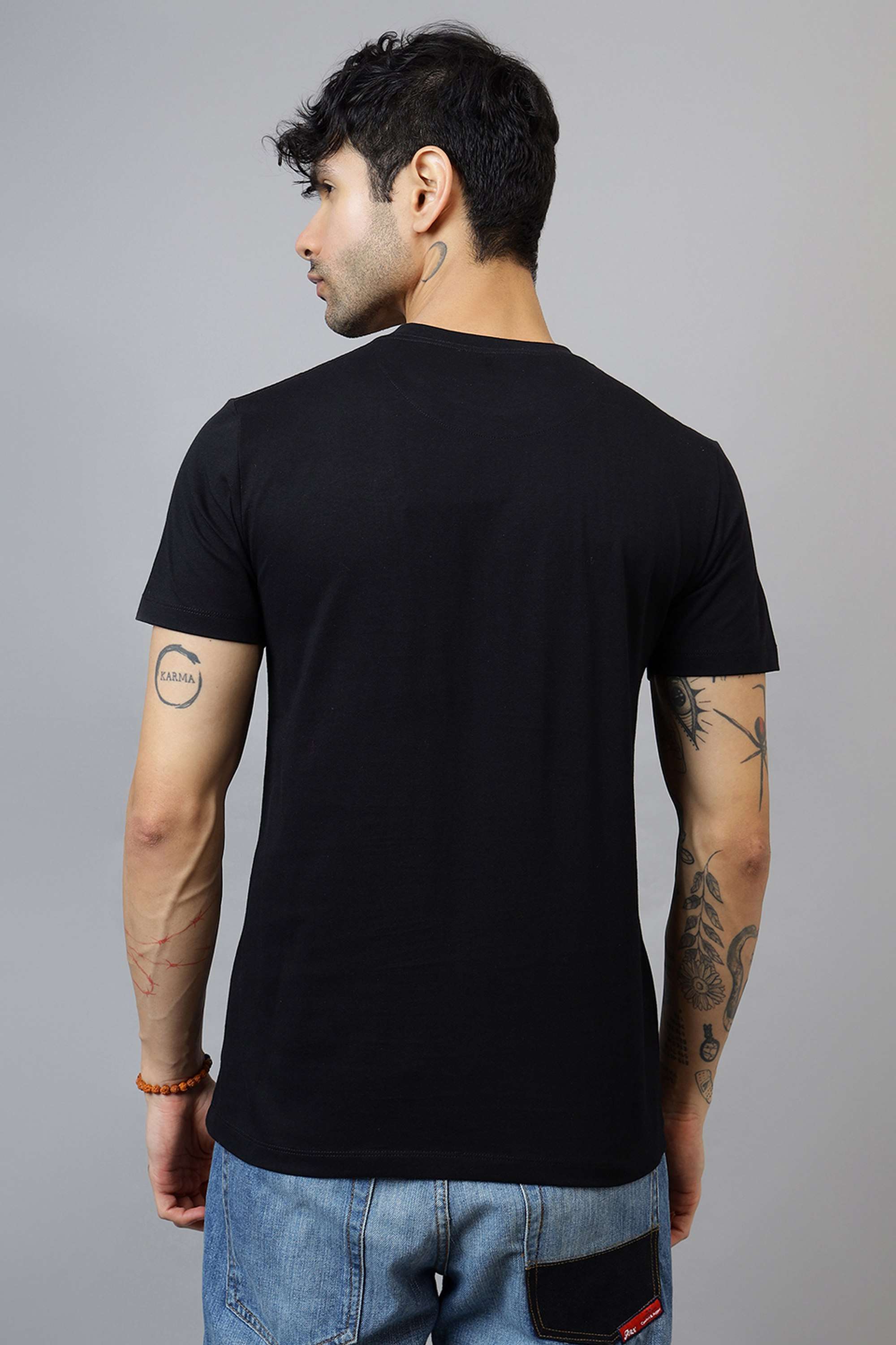 Printed-Collared-Cotton-Men-s-Casual-Wear-T-Shirt