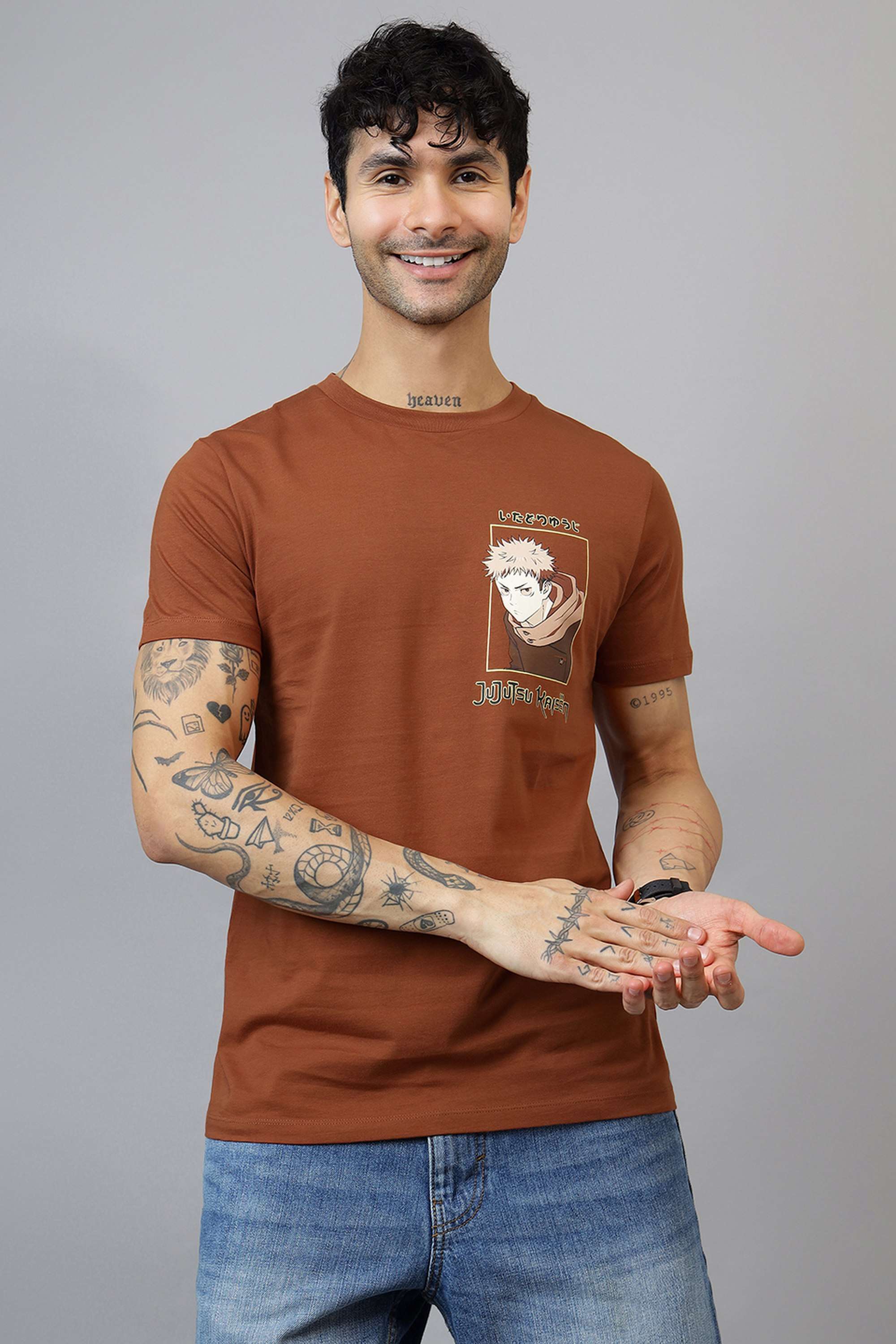 Printed-Collared-Cotton-Men-s-Casual-Wear-T-Shirt