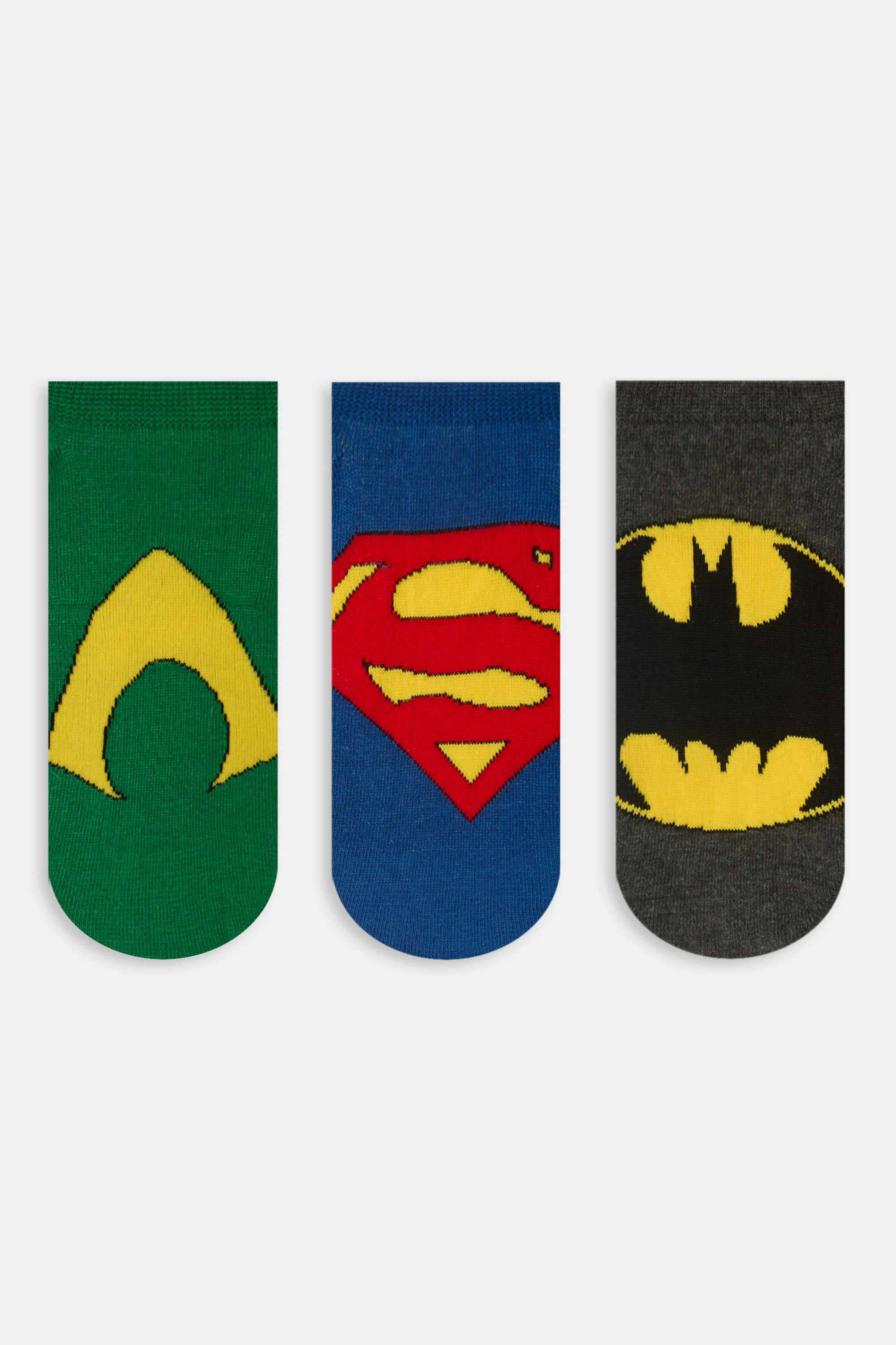 Men-s-Justice-League-Sneaker-Socks