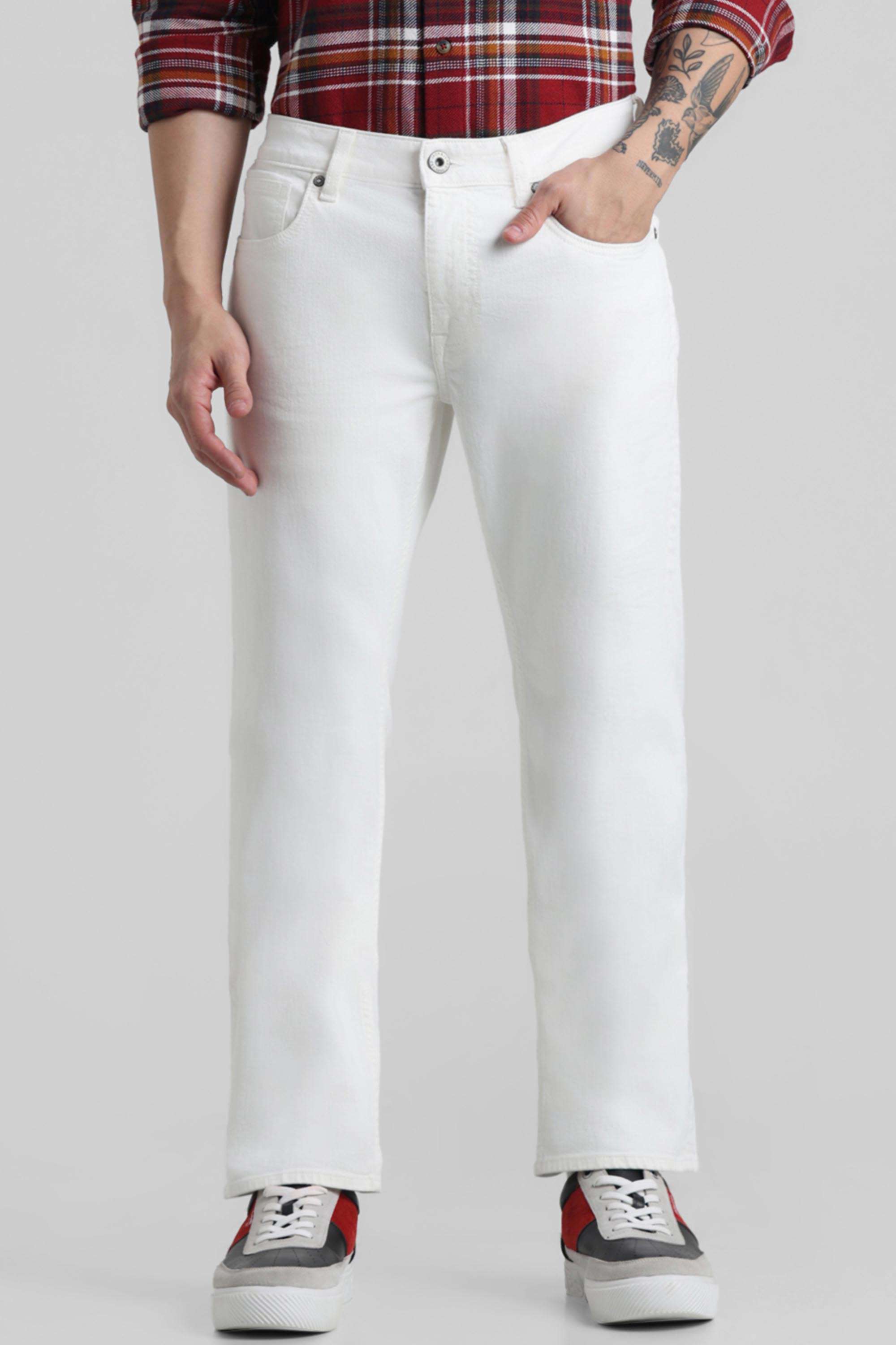 Solid-Cotton-Regular-Fit-Men-s-Jeans