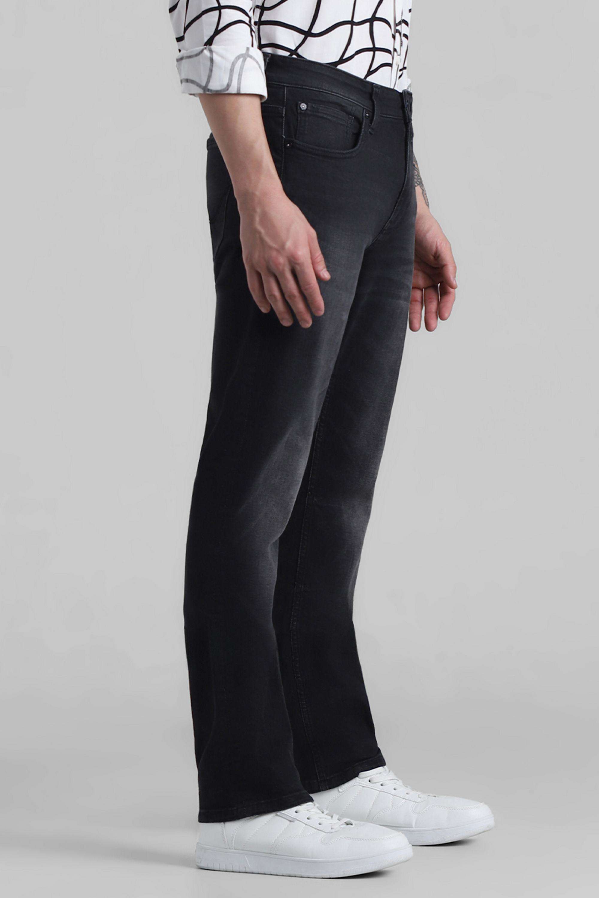 Light-Wash-Cotton-Straight-Fit-Men-Jeans