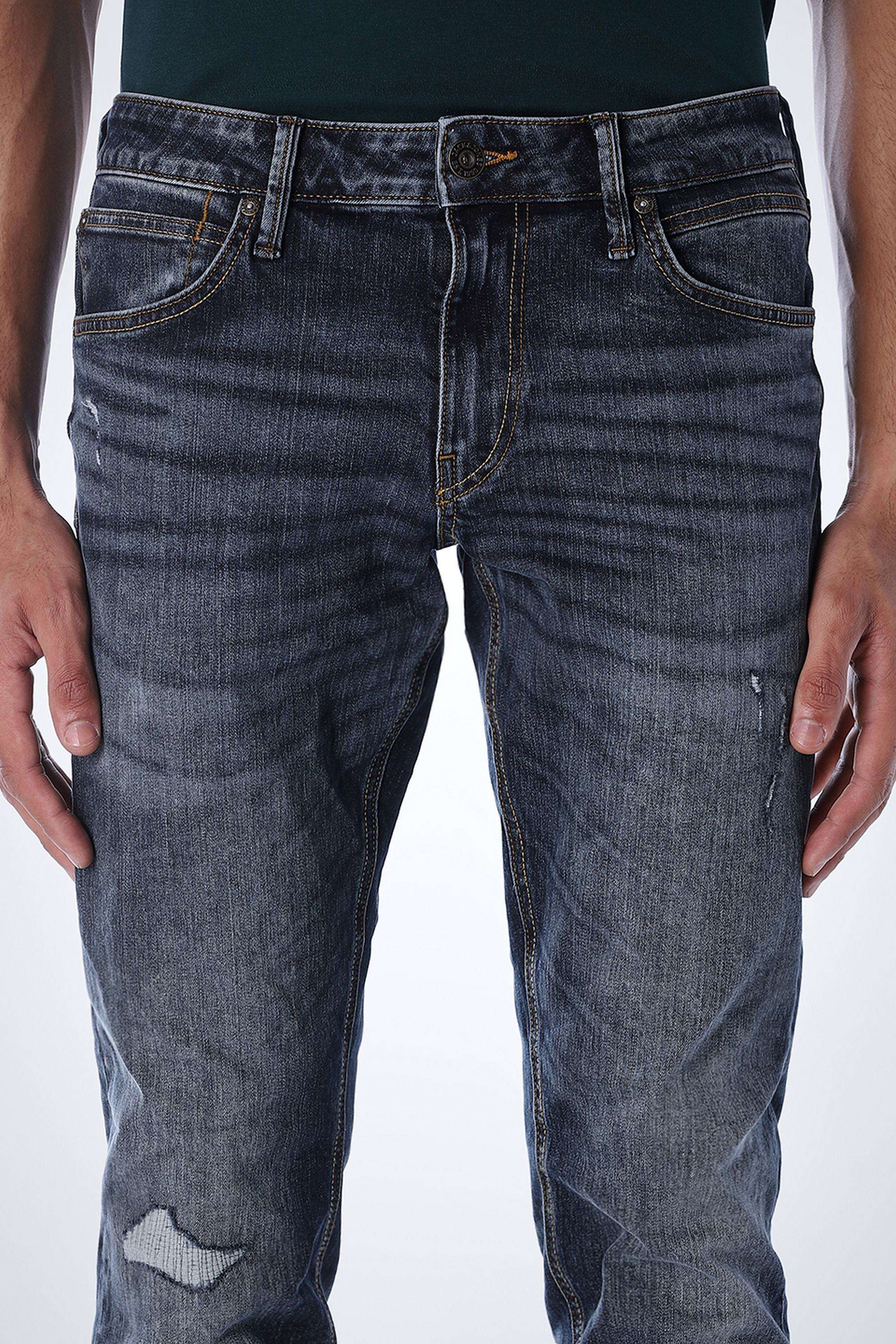 Light-Wash-Cotton-Slim-Fit-Men-Jeans