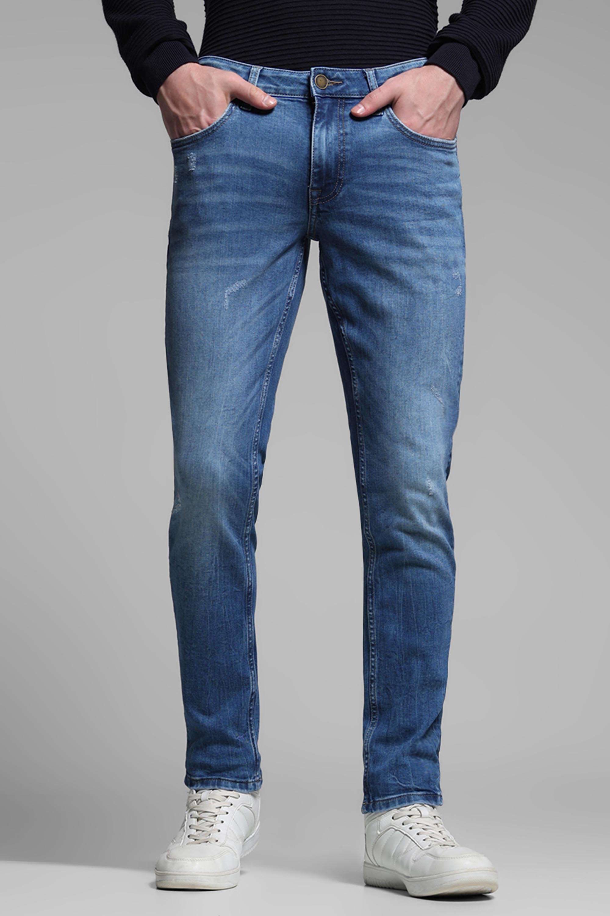 Solid-Cotton-Regular-Fit-Men-s-Jeans