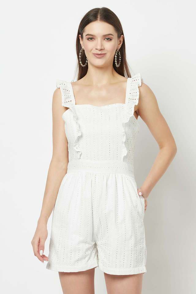 crimsoune club Printed Cotton Regular Fit Women's Jumpsuit-picture-31