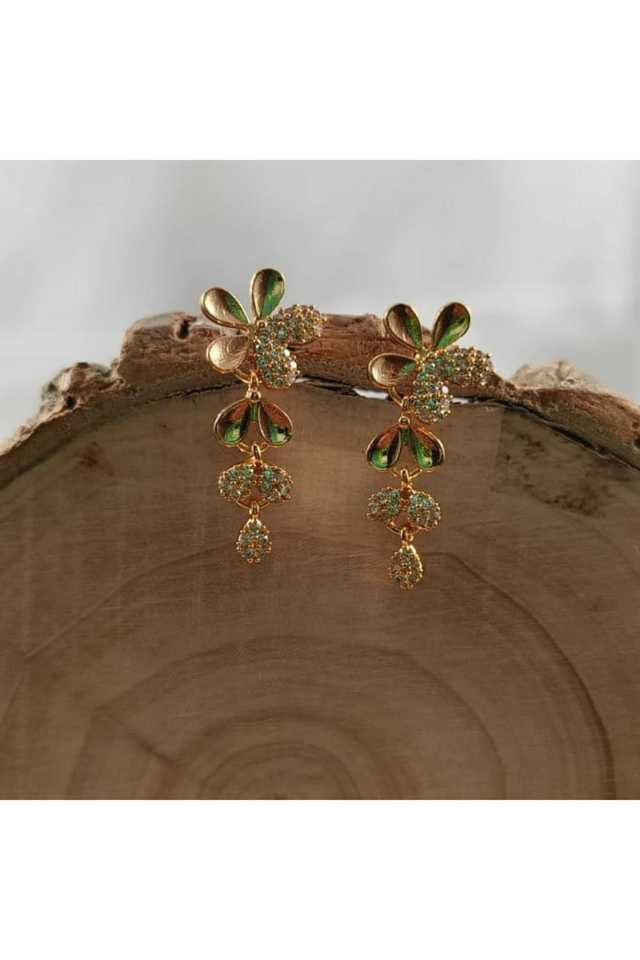 Gold-Plated-Everyday-Earrings-Timeless-Alloy-Earrings-for-Women-&-Girls