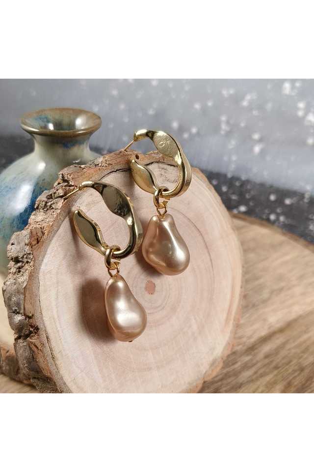 Gold-Plated-Mini-Hoop-Earrings-Classic-Alloy-Hoops-for-Women-&-Girls-(1.5-cm)