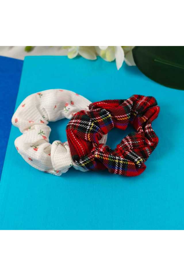 Multi-Color-Hair-Accessories-Rubber-Band---Pack-of-2