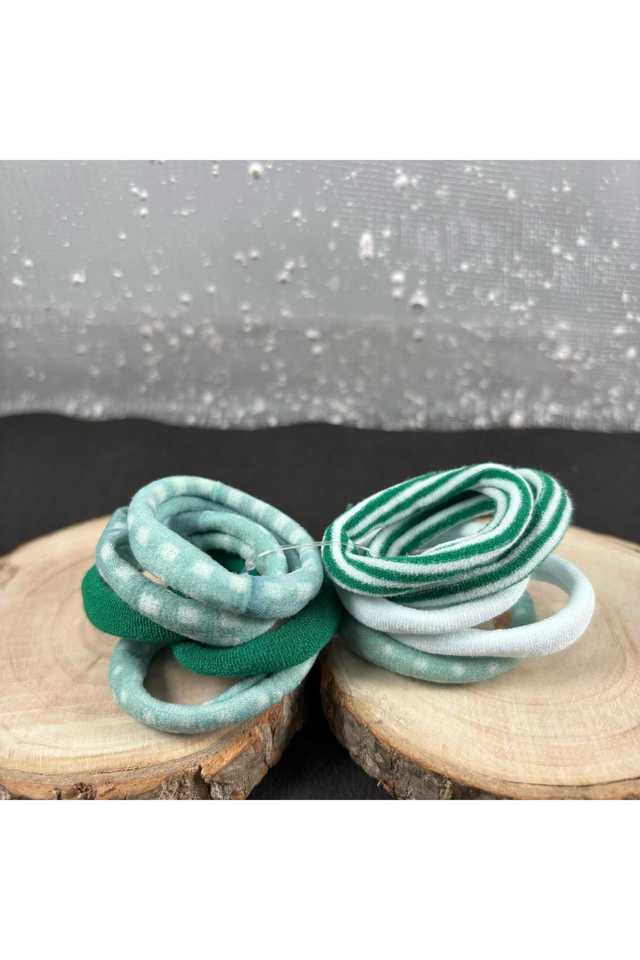 Multi-Color-Rubber-Bands-Set-Pack-of-10-Soft-&-Stretchy-Hair-Ties-(6.2-cm)