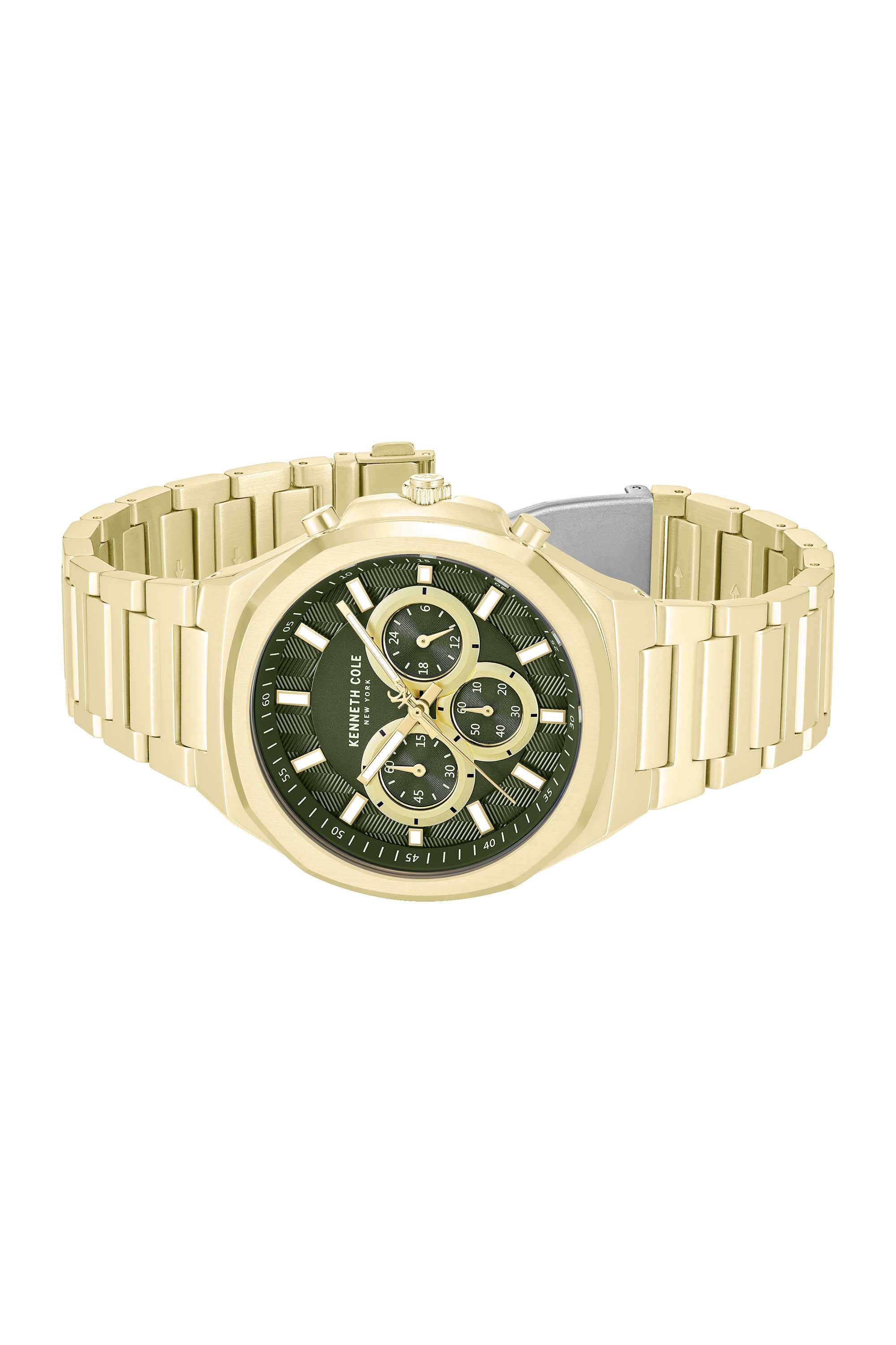 Buy KENNETH COLE green Aurora Green Dial Stainless Steel