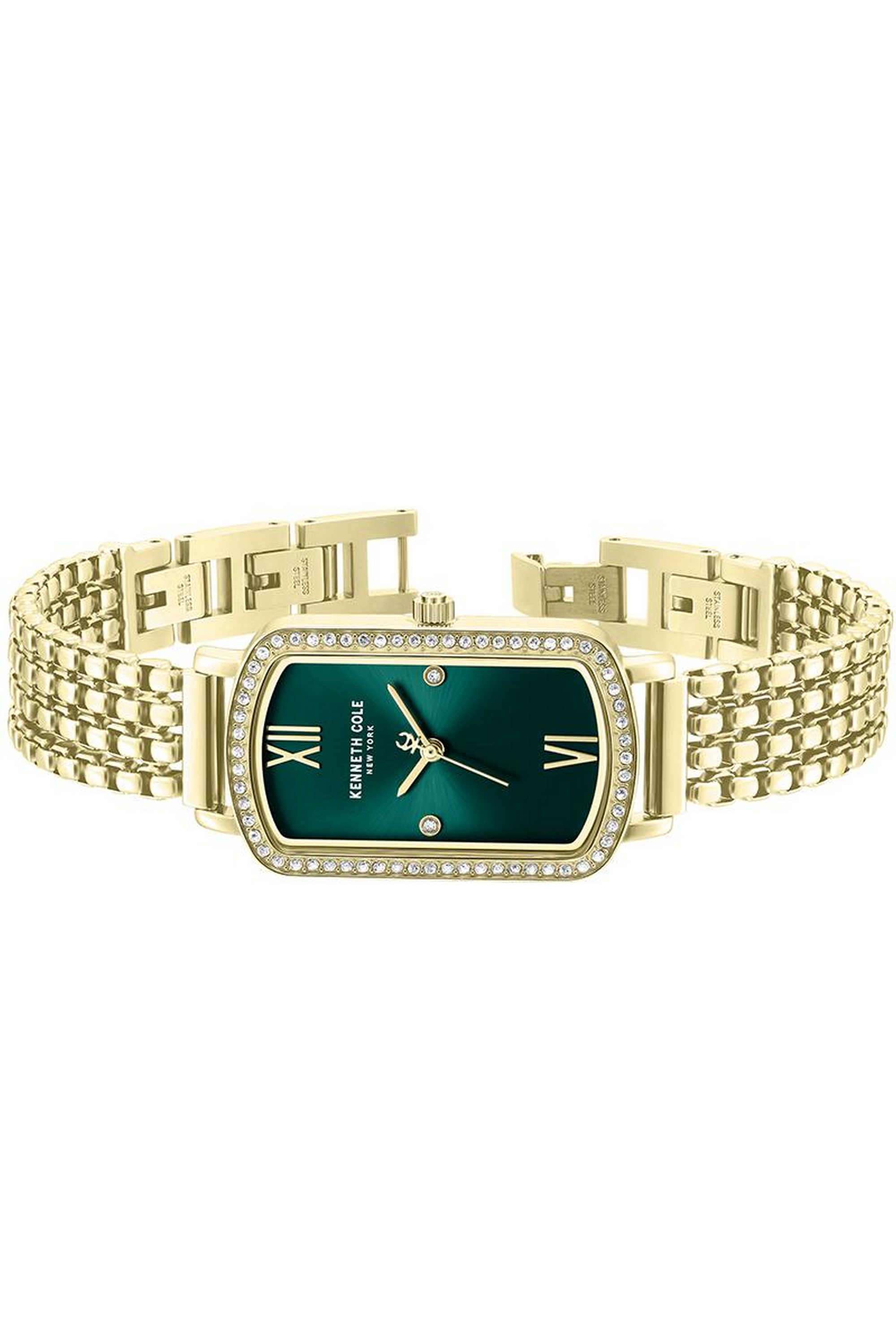 Buy KENNETH COLE green 22 mm Quartz Analogue Watch For Women Green