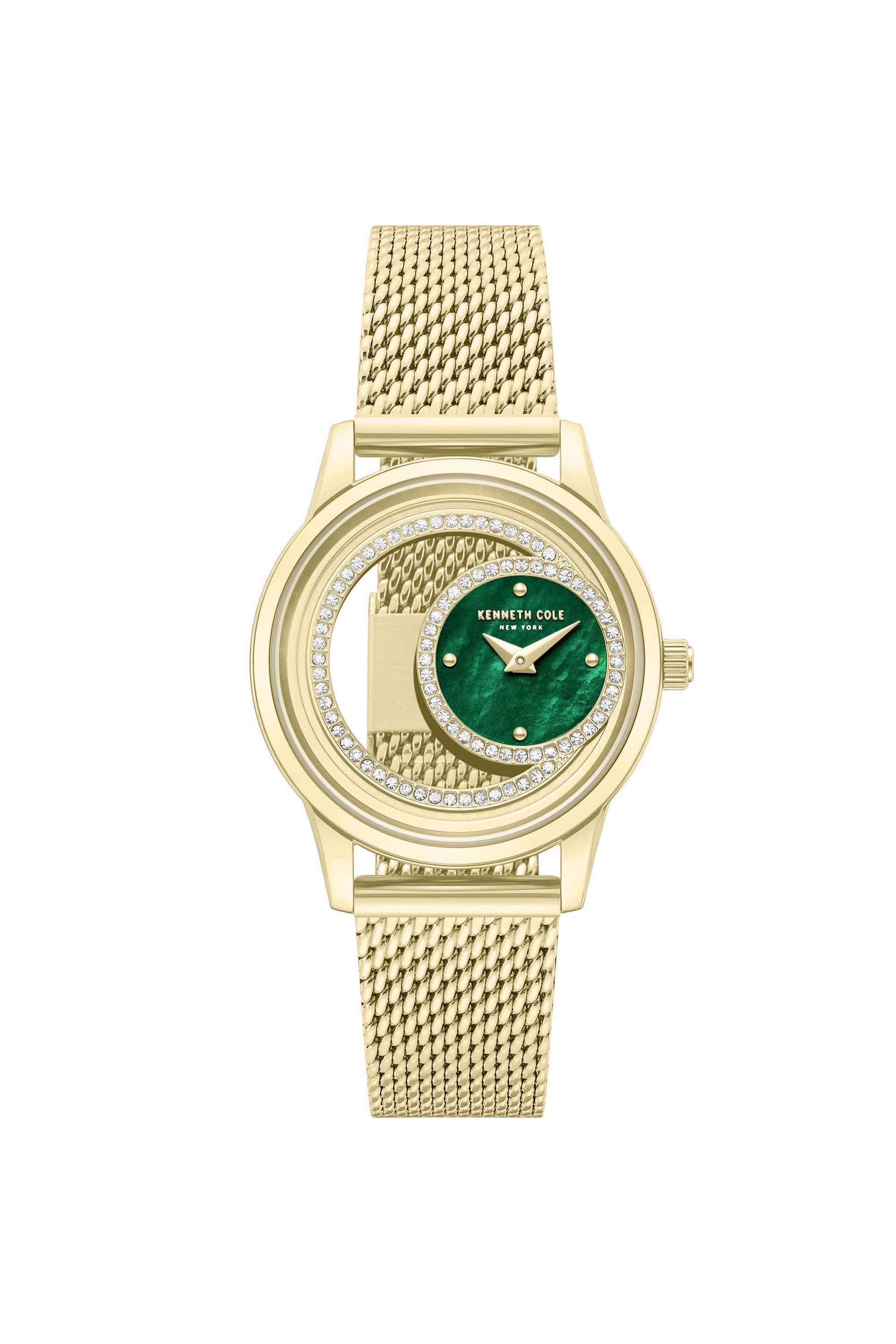 32-mm-Green-Dial-Stainless-Steel-Analogue-Watch-For-Women---KCWLG0101301LDW