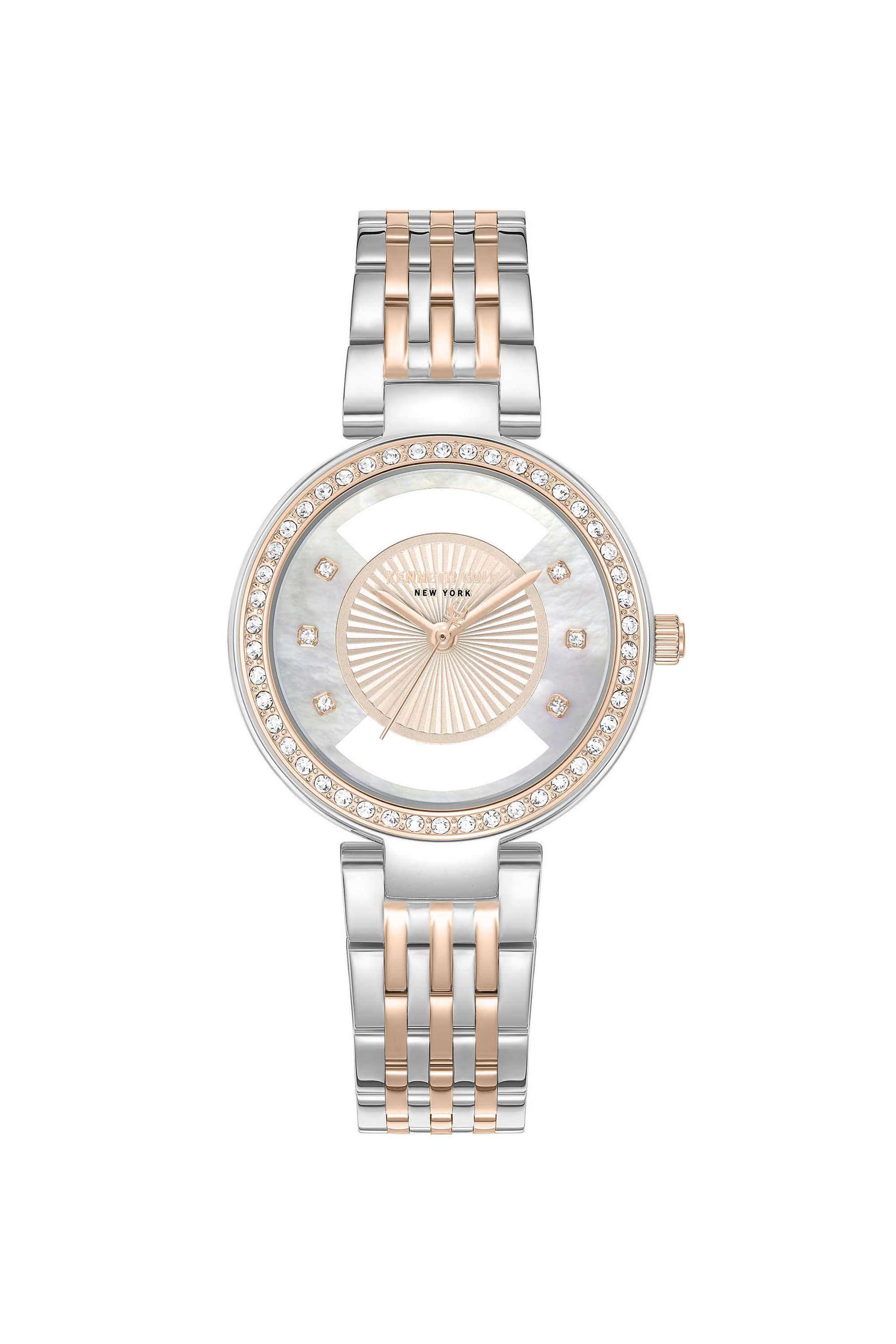 33.5-mm-Rose-Gold-Dial-Stainless-Steel-Analogue-Watch-For-Women---KCWLG0102203LDW