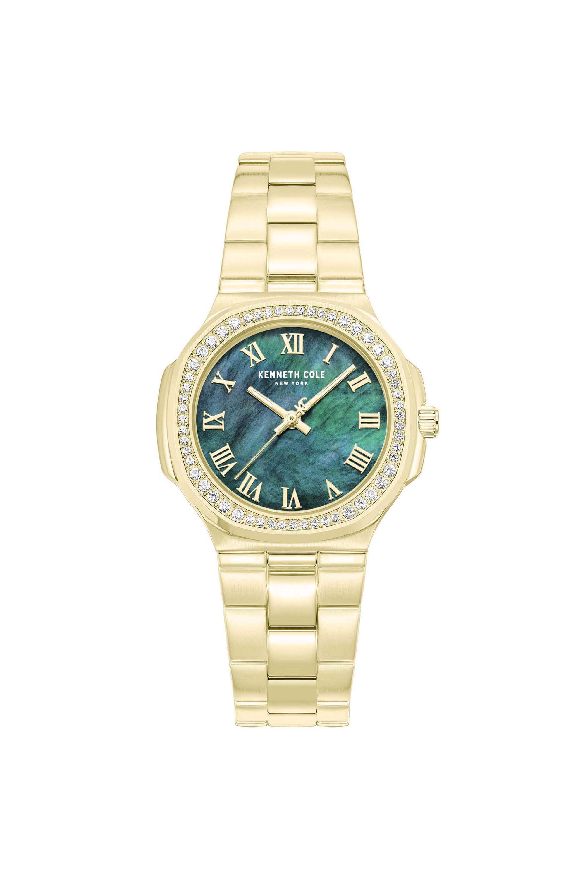 33-mm-Green-Dial-Stainless-Steel-Analogue-Watch-For-Women---KCWLG0102401LDW