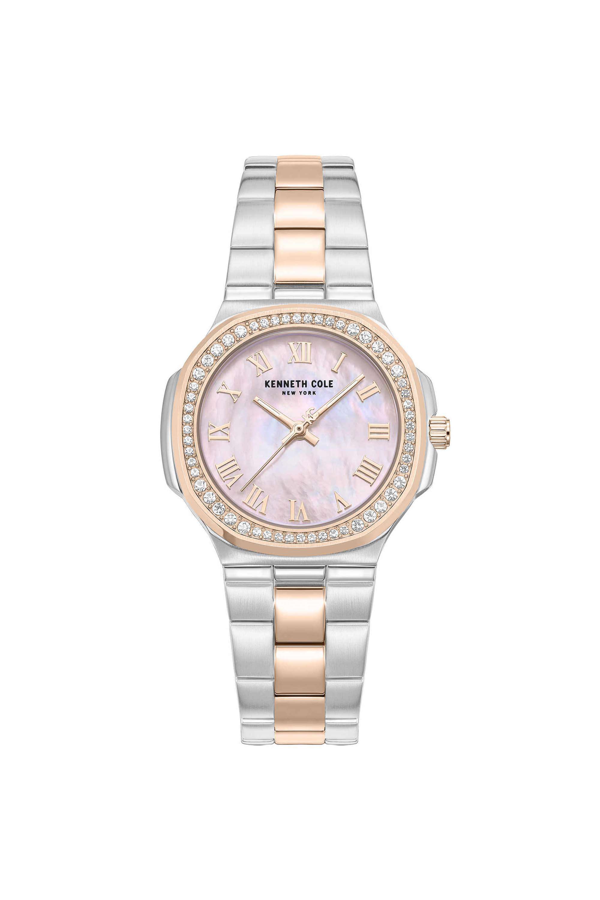 33-mm-Pink-Dial-Stainless-Steel-Analogue-Watch-For-Women---KCWLG0102403LDW