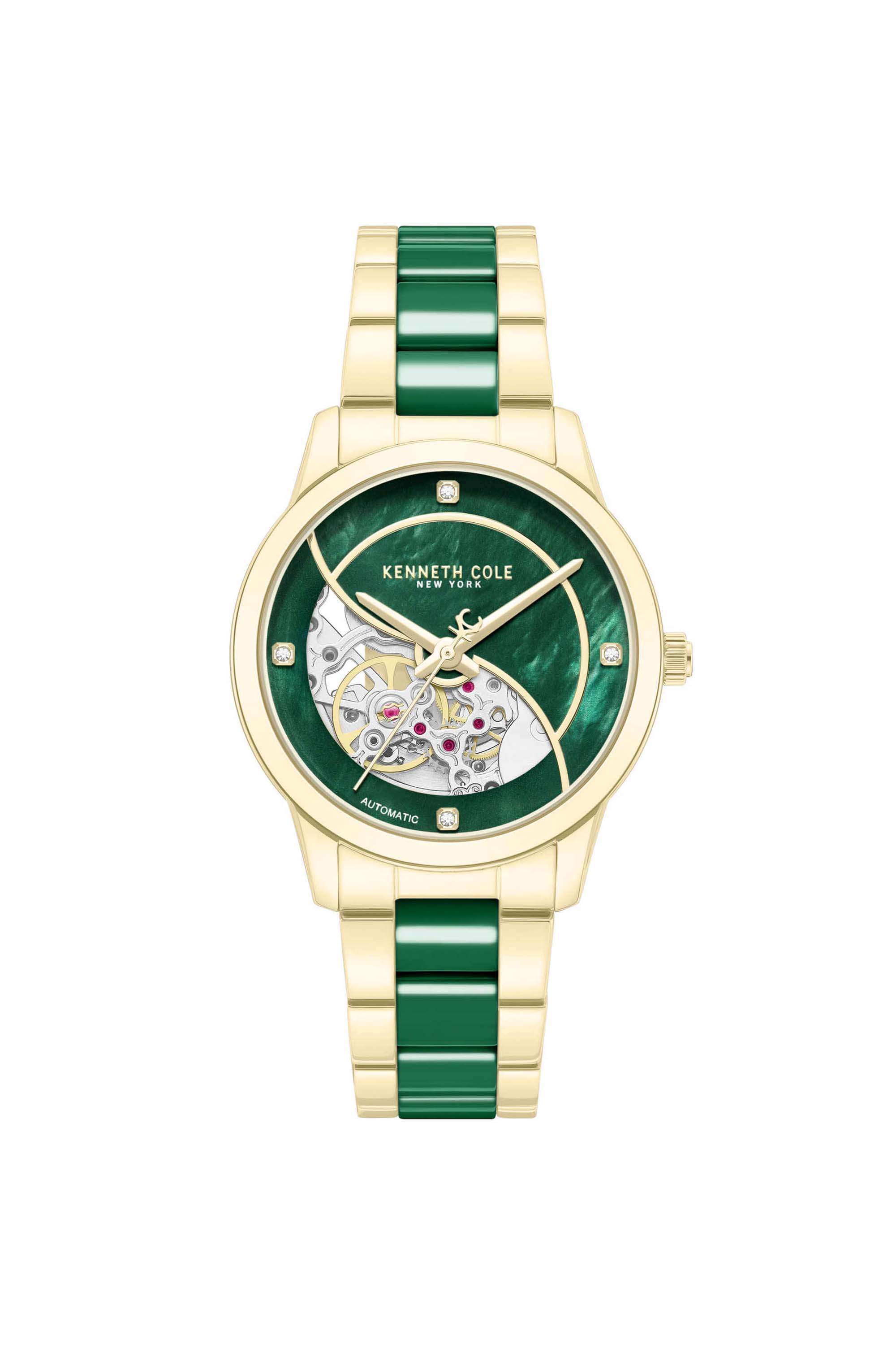 36-mm-Green-Dial-Ceramic-Analogue-Watch-For-Women---KCWLY0101101LDW