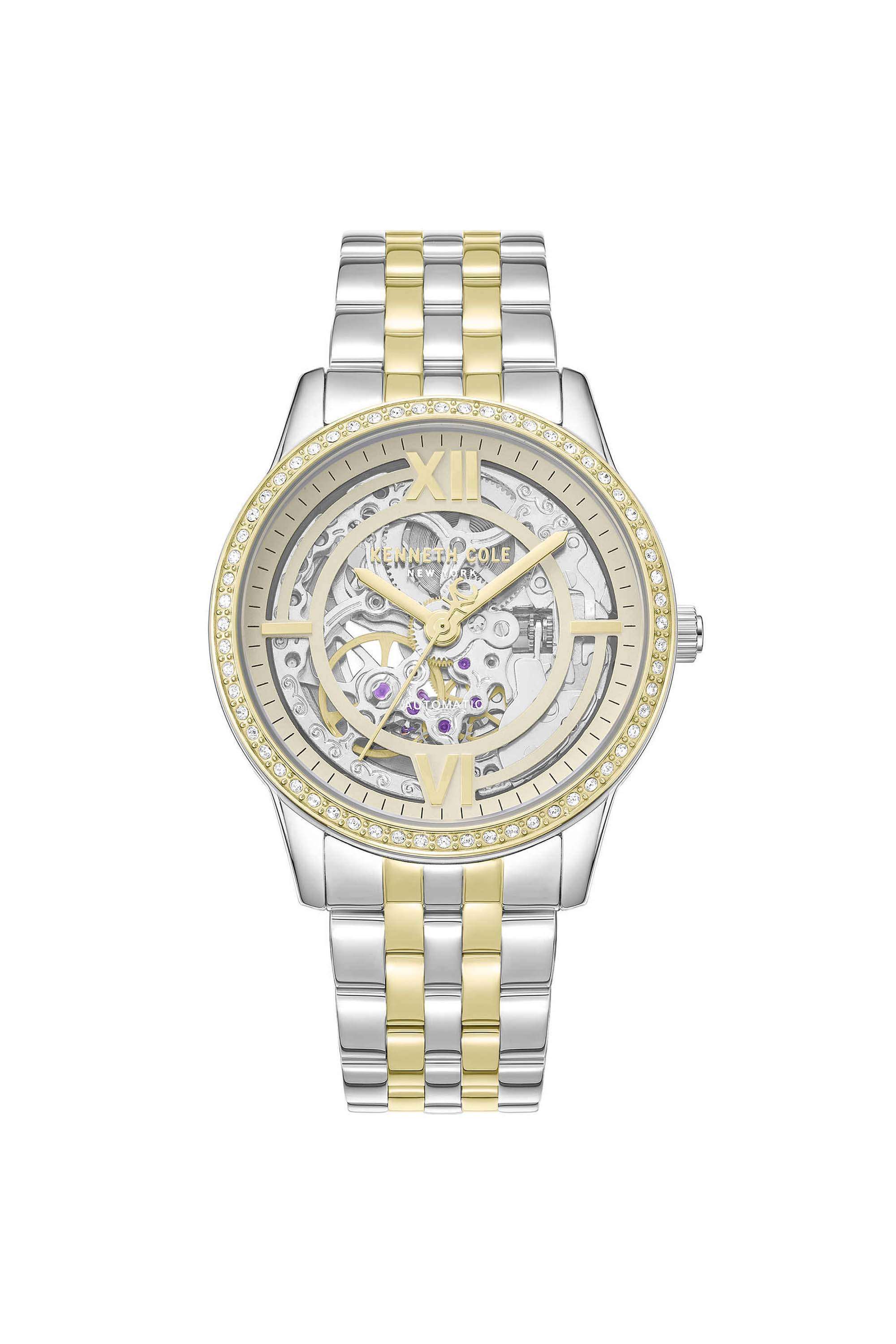 36-mm-Gold-Dial-Stainless-Steel-Analogue-Watch-For-Women---KCWLY0101202LDW