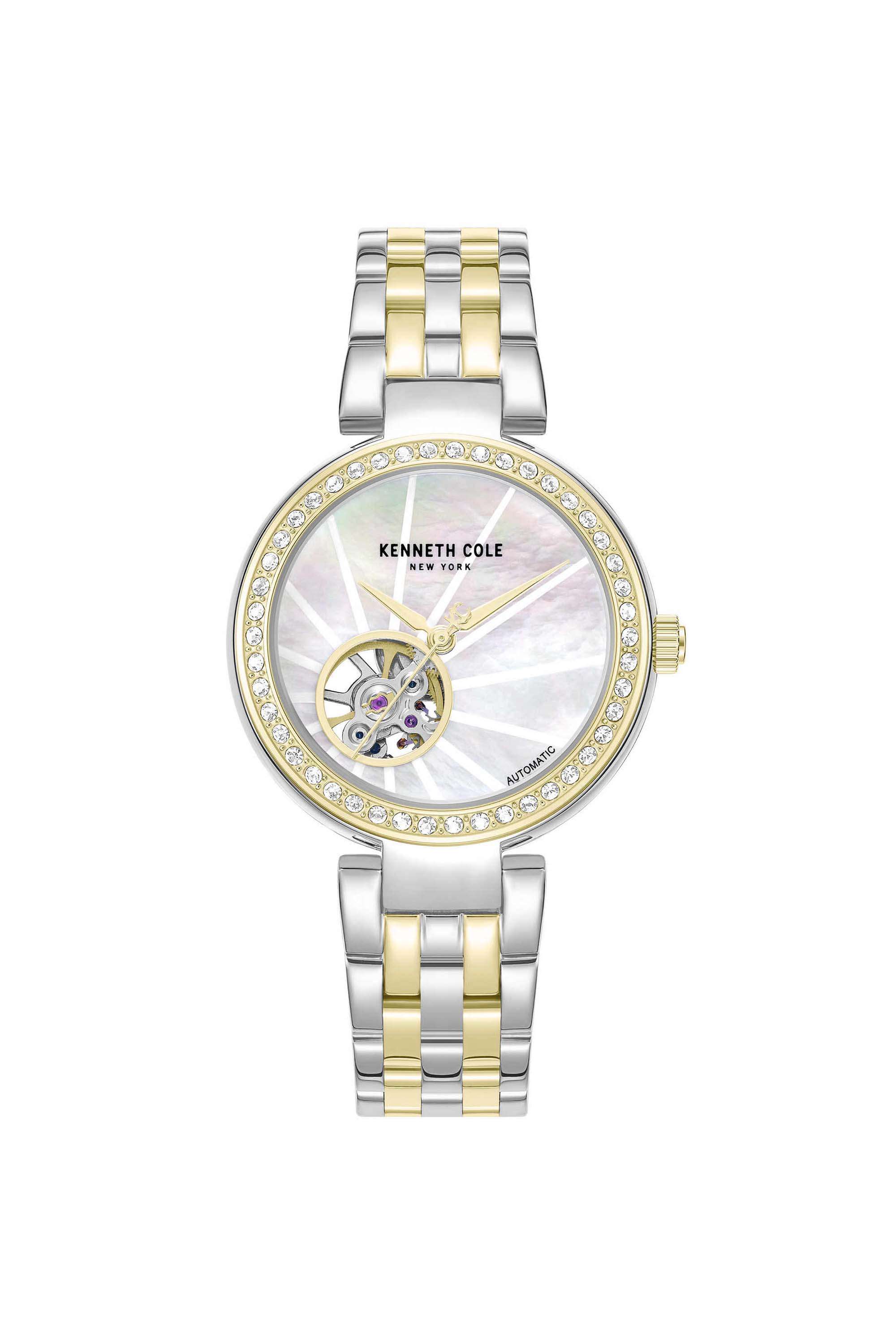 33-mm-White-Dial-Stainless-Steel-Analogue-Watch-For-Women---KCWLY0101701LDW