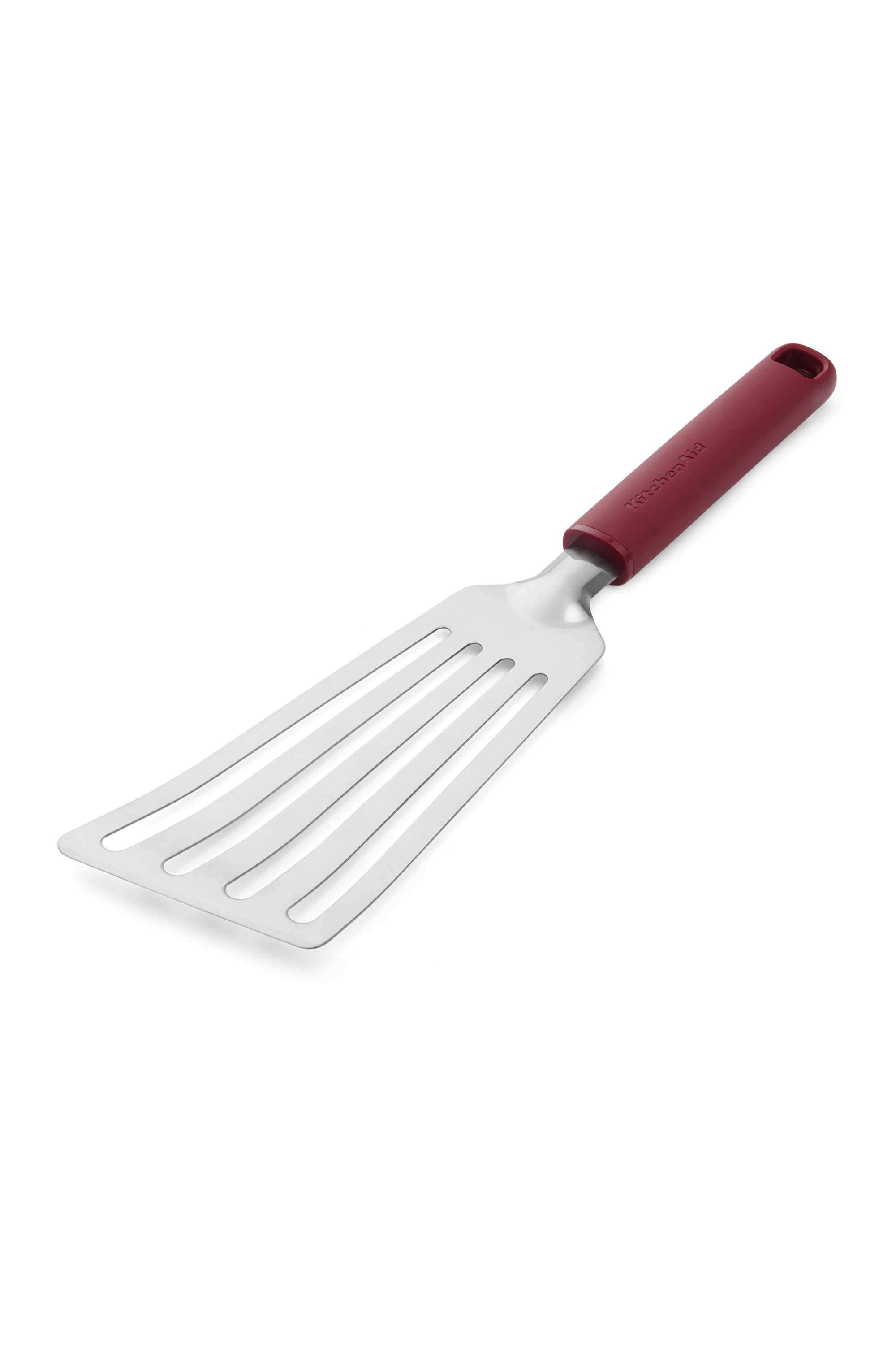Premium-International-Flexible-Turner-Spatula-Empire-Red-31.5cm-|-Stainless-Steel -Heat-Resistant