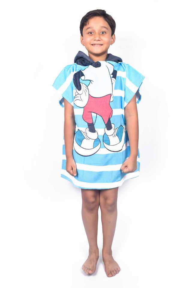 Disney-Mickey-100--Cotton-Easy-Care-Bath-Robe