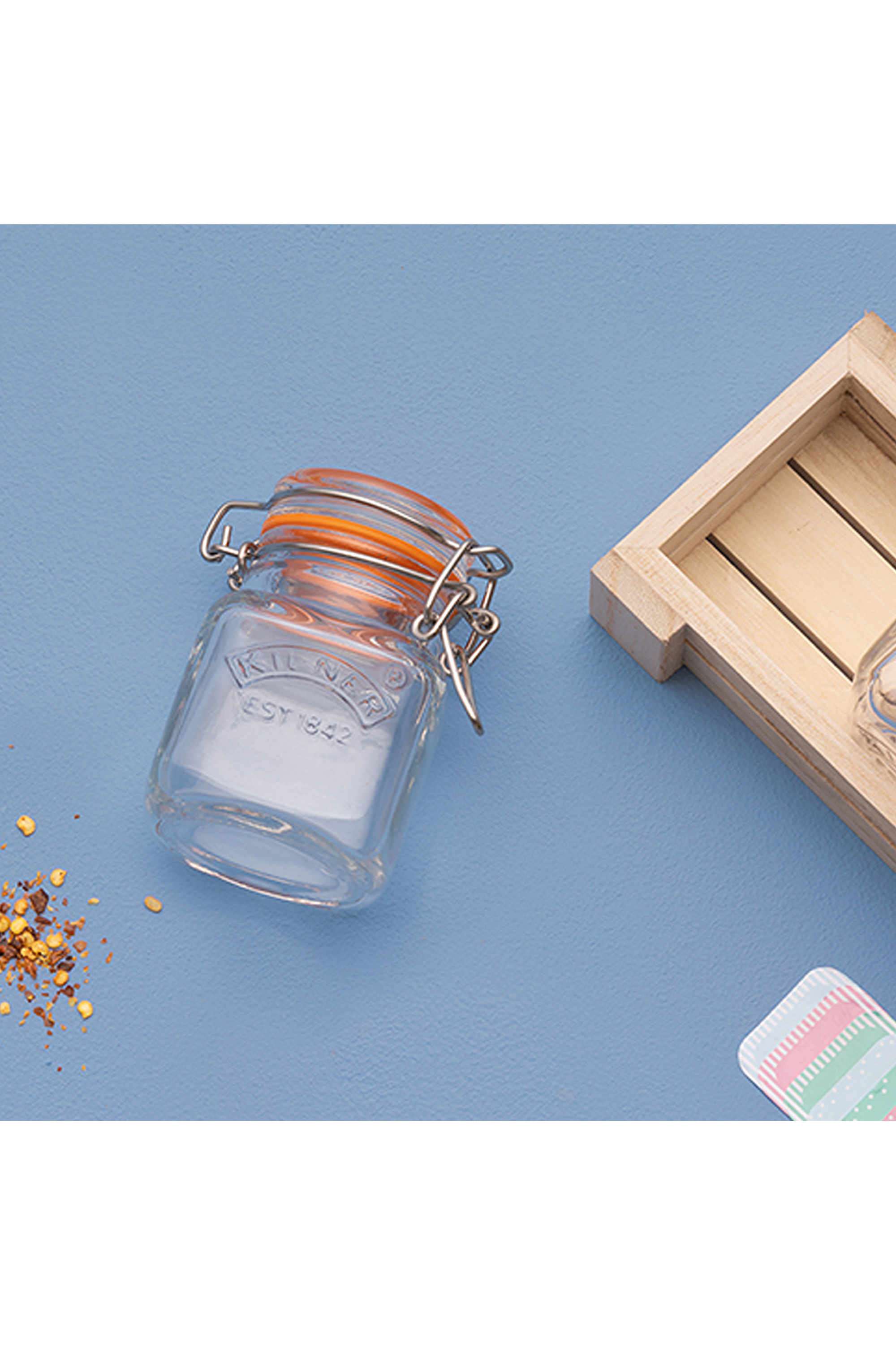 Premium-Clip-Top-Glass-Spice-Jars-With-Airtight-Lid---Set-of-6 -70ml-Each-for-Herbs -Spices