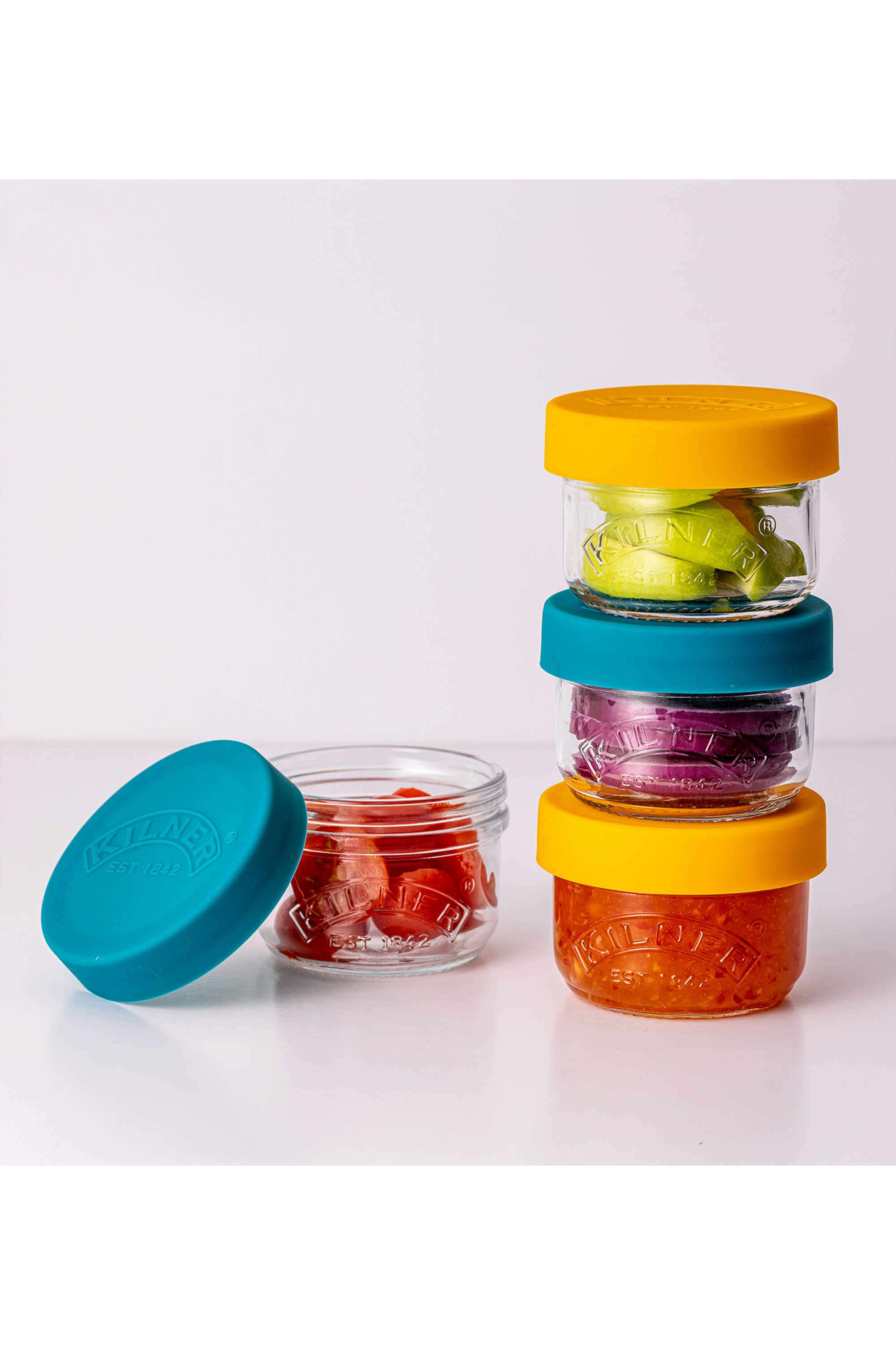 Premium-Transparent-AirtightTwist-Lock-Glass-Containers-Set-of-2 -125ml-each