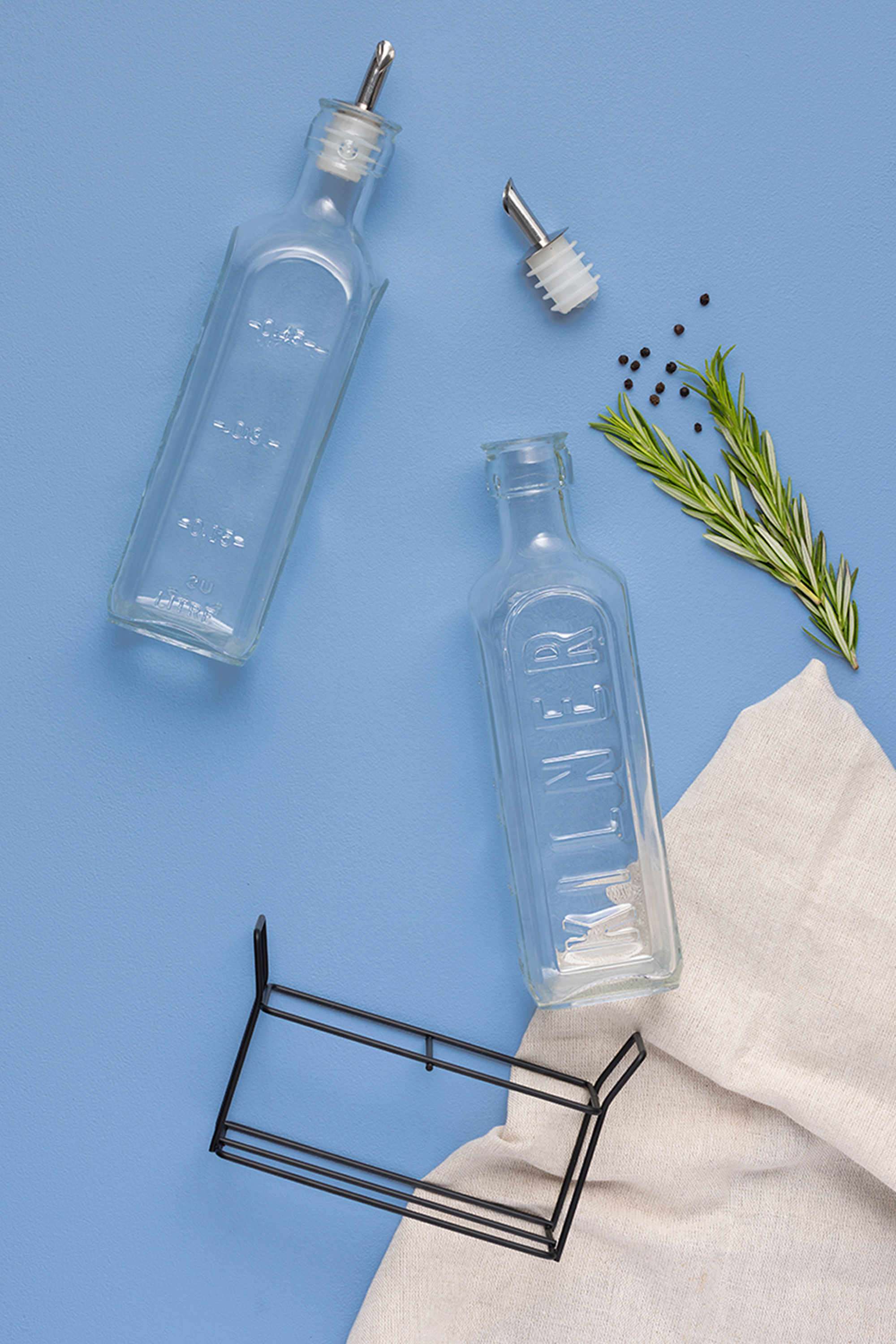 Kilner-Premium-Airtight-Glass-Oil-Infusion-Jar-Set-of-2---600ml-Each-for-Infused-Oils -Dressings