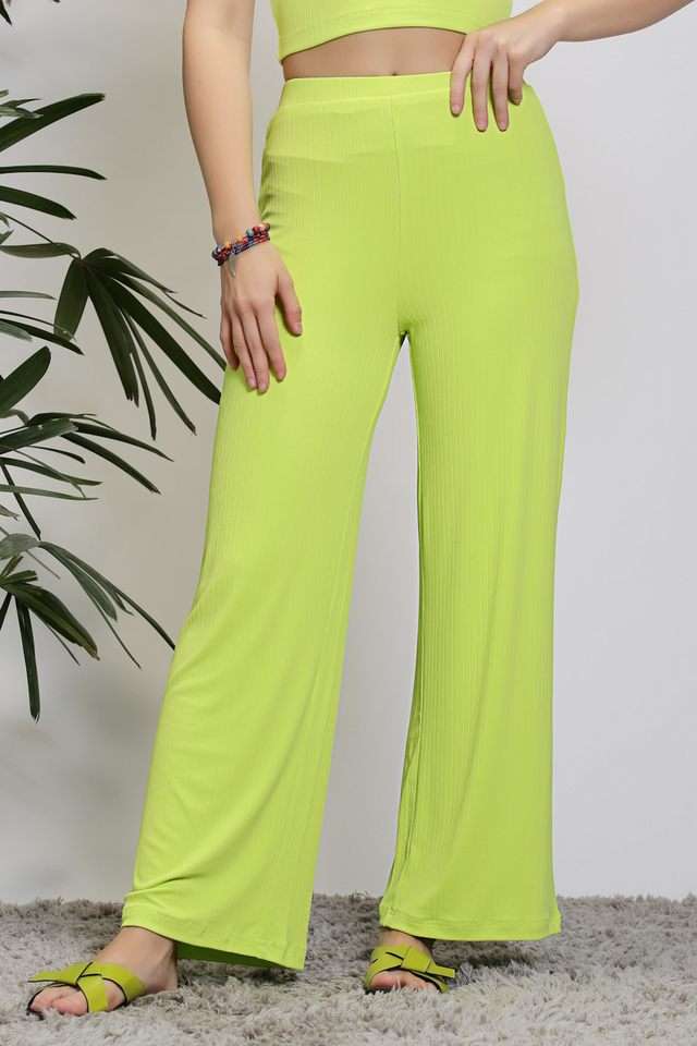 sera Solid Regular Fit Polyester Women Casual Wear Trouser-picture-19