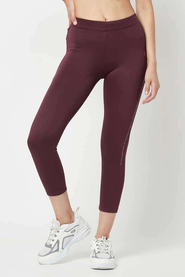 Solid Skinny Fit Polyester Blend Women's Casual Wear Tregging-image-47