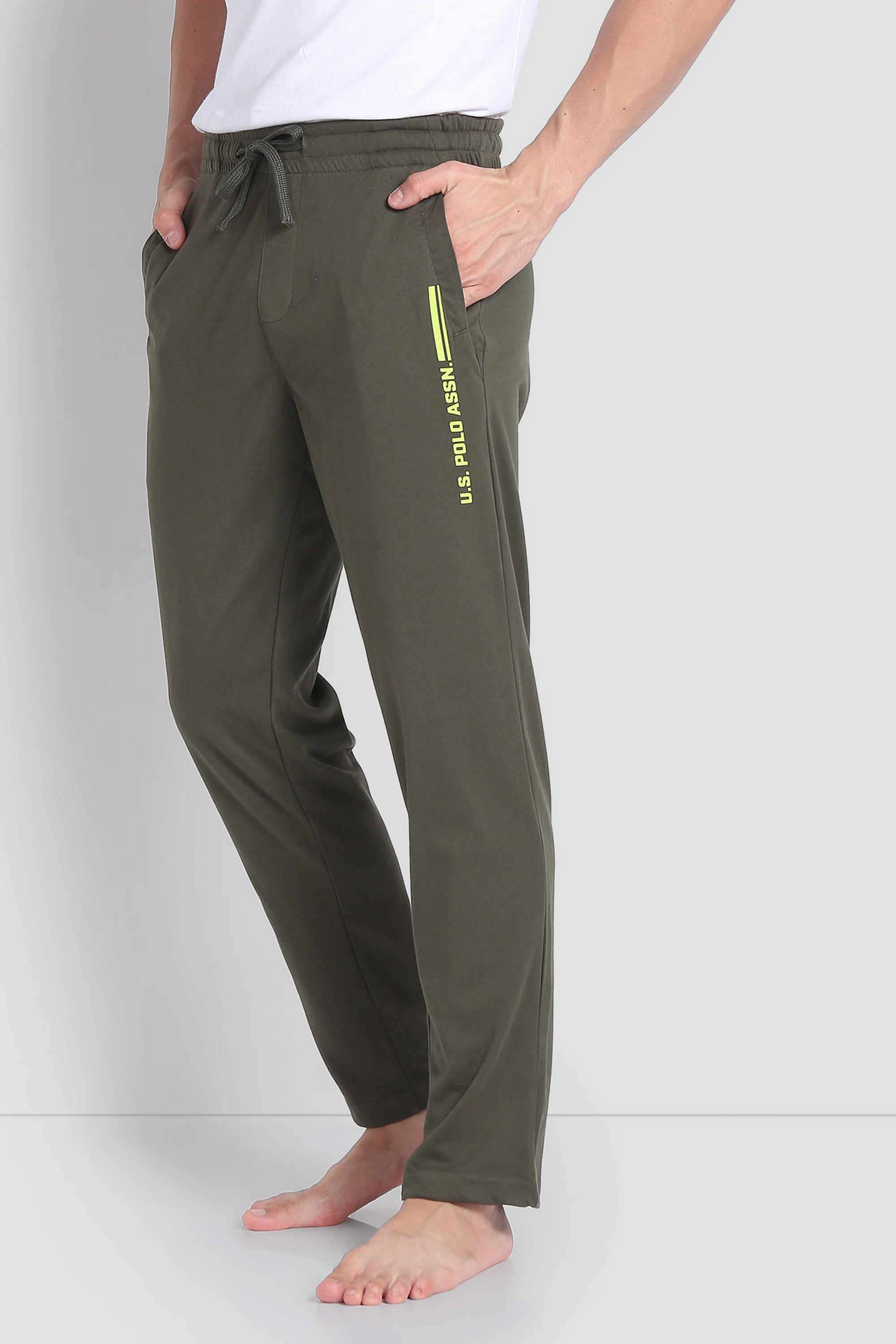 Solid-Cotton-Regular-fit-Men-s-Track-Pants