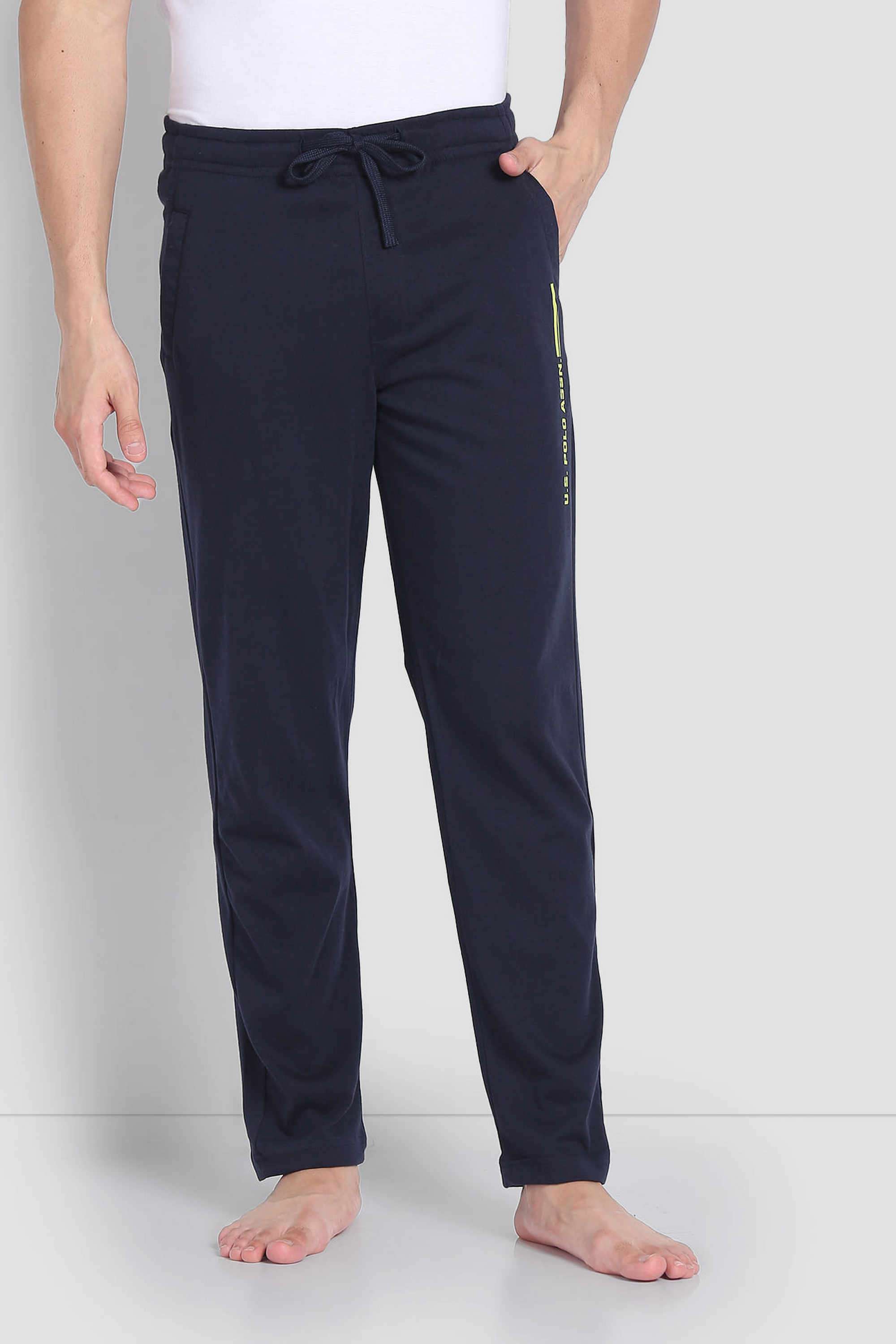 Solid-Cotton-Regular-fit-Men-s-Track-Pants