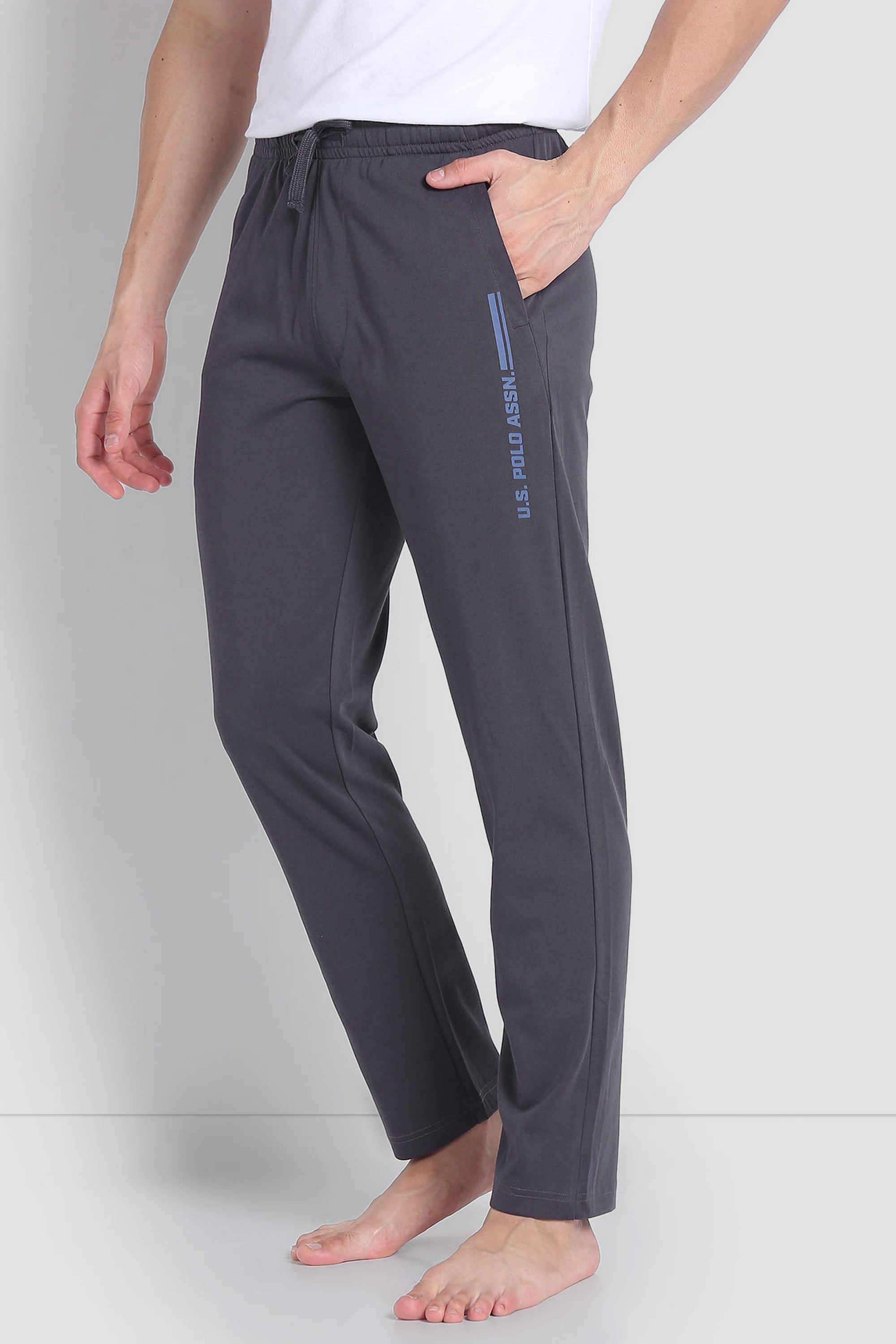 Solid-Cotton-Regular-fit-Men-s-Track-Pants