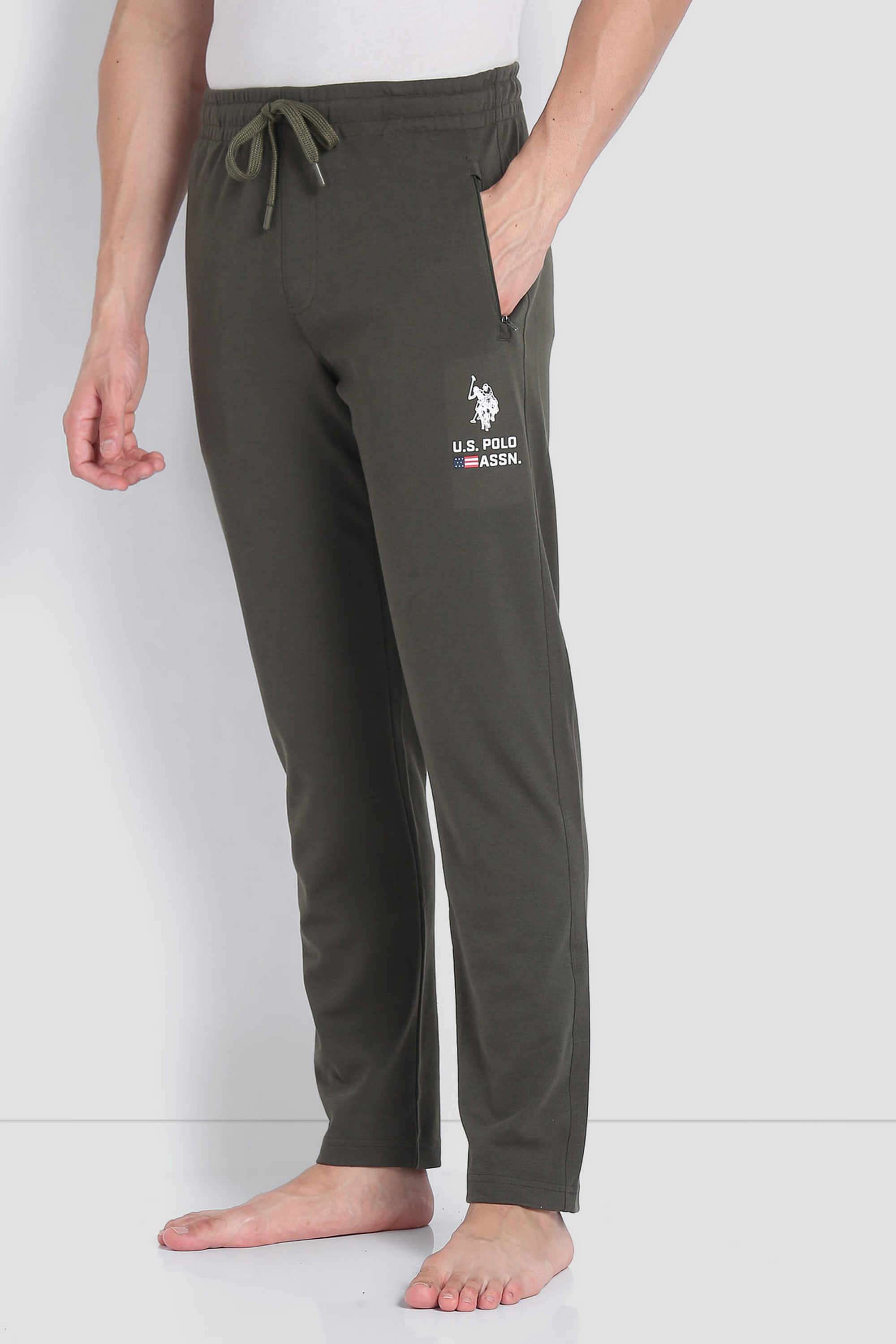 Solid-Cotton-Regular-fit-Men-s-Track-Pants