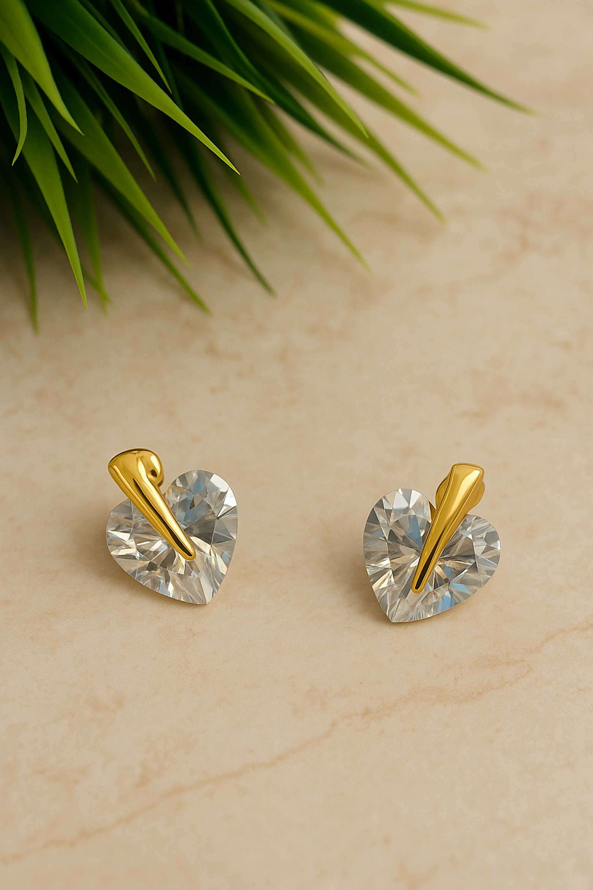 Stud-Metal-Casual-Wear-Women-Earrings