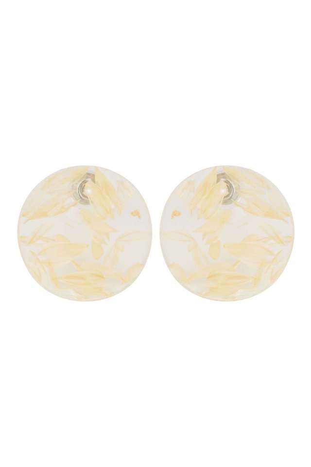 Stylish-Transparent-Leaf-Inlay-Stud-Earrings
