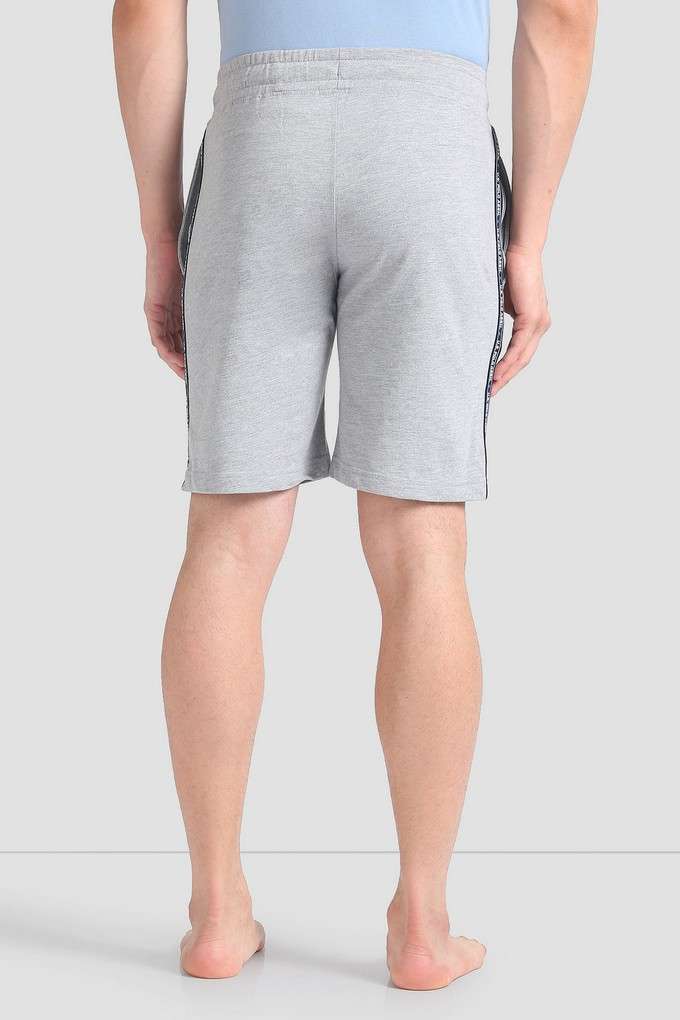 Solid-Cotton-Elastic-and-Drawstring-Men-s-Shorts