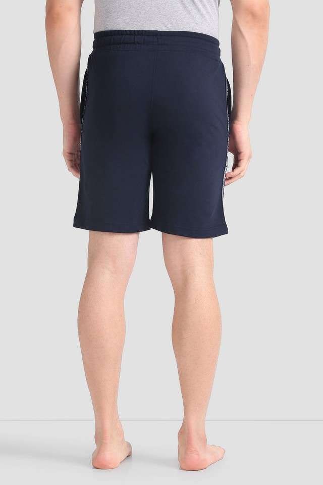 Solid-Cotton-Elastic-and-Drawstring-Closure-Men-s-Shorts