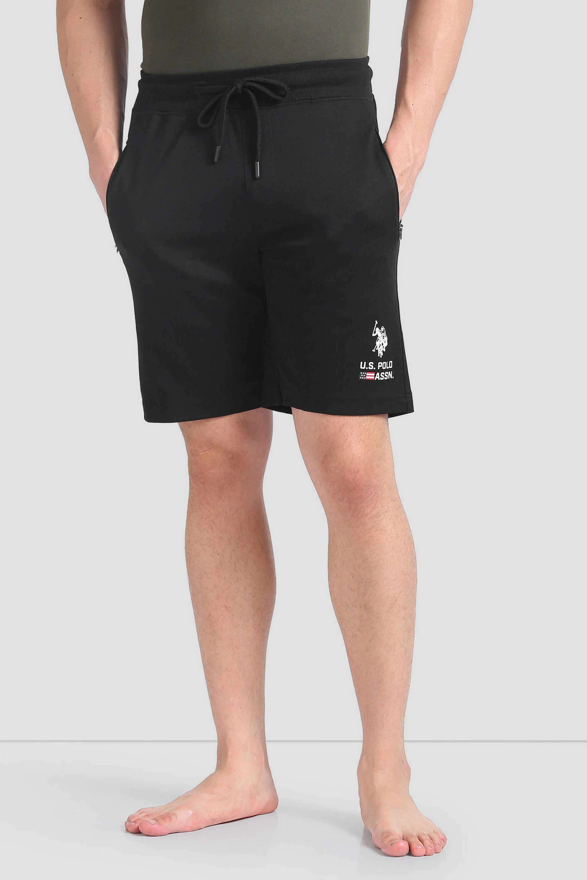 Solid-Cotton-Regular-fit-Men-s-Shorts