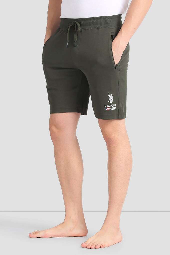 Solid-Cotton-Elastic-and-Drawstring-Closure-Men-s-Shorts