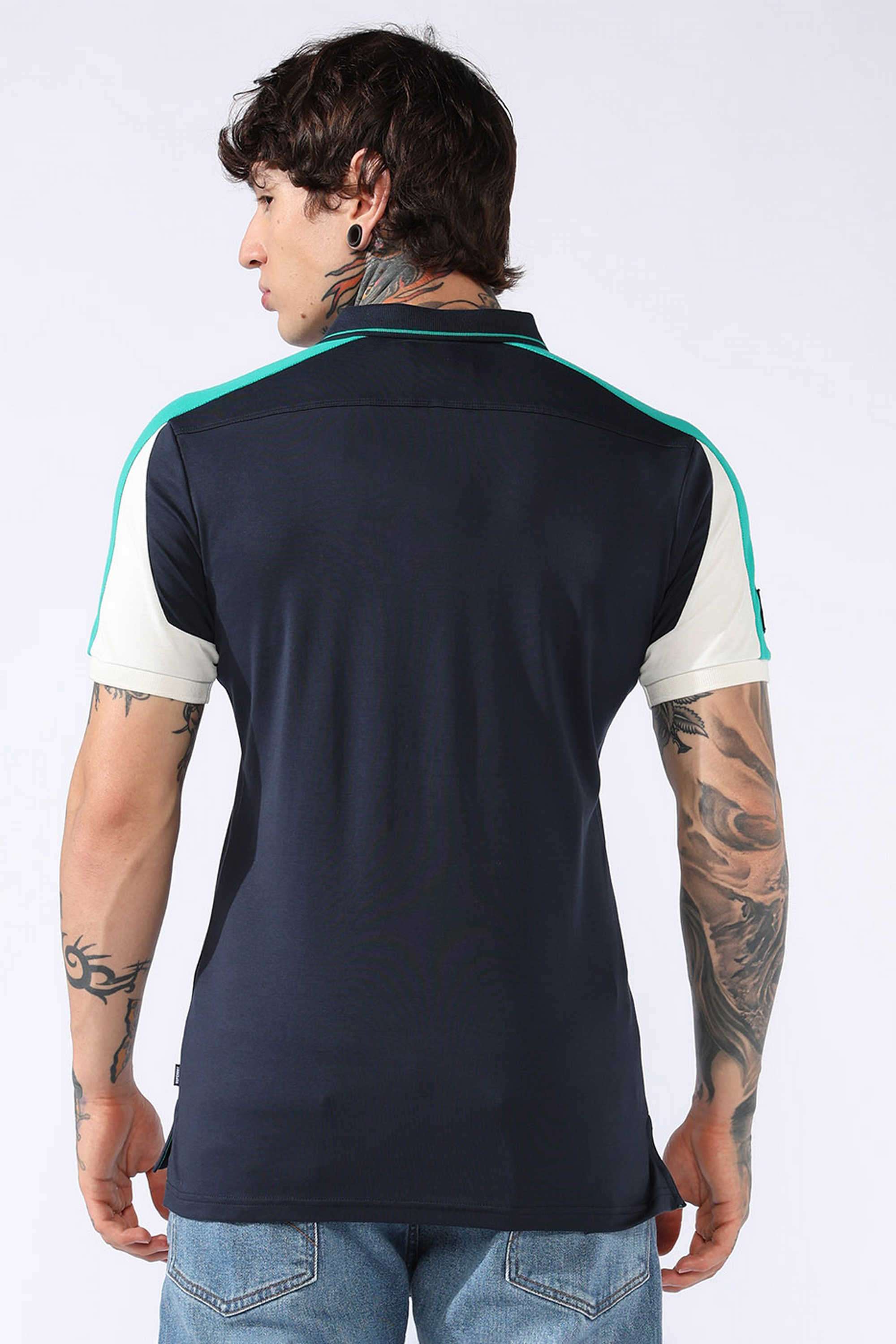 Solid-Cotton-Round-Neck-Men-s-T-Shirt