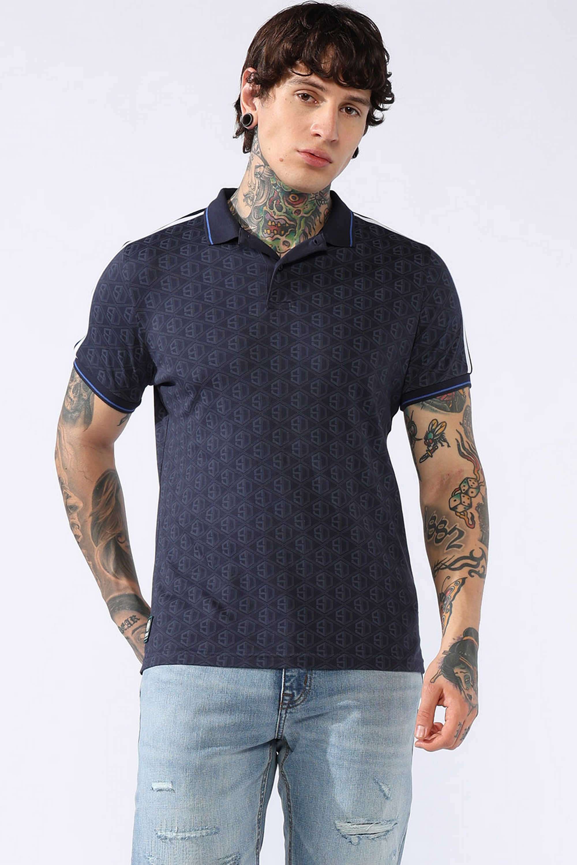 Solid-Cotton-Round-Neck-Men-s-T-Shirt