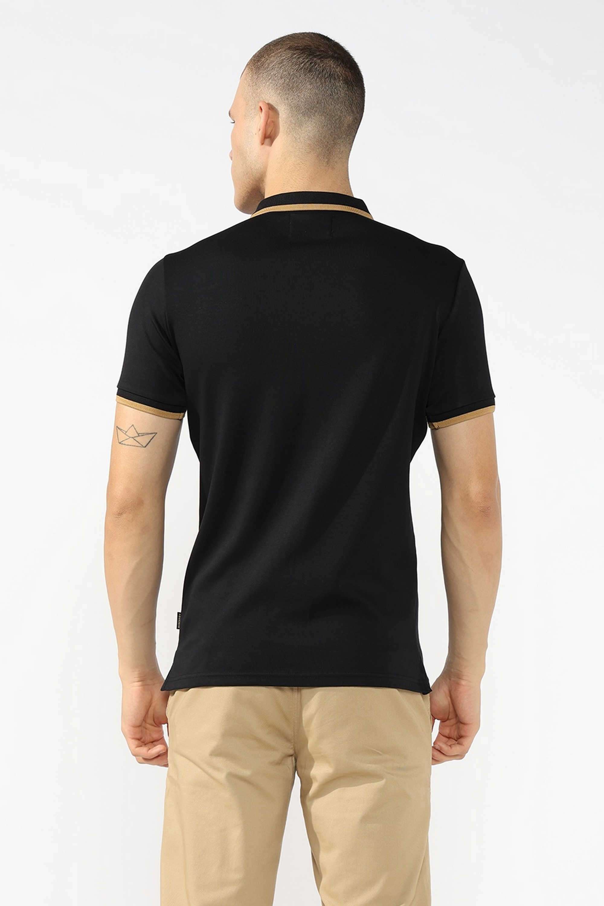 Solid-Cotton-Round-Neck-Men-s-T-Shirt