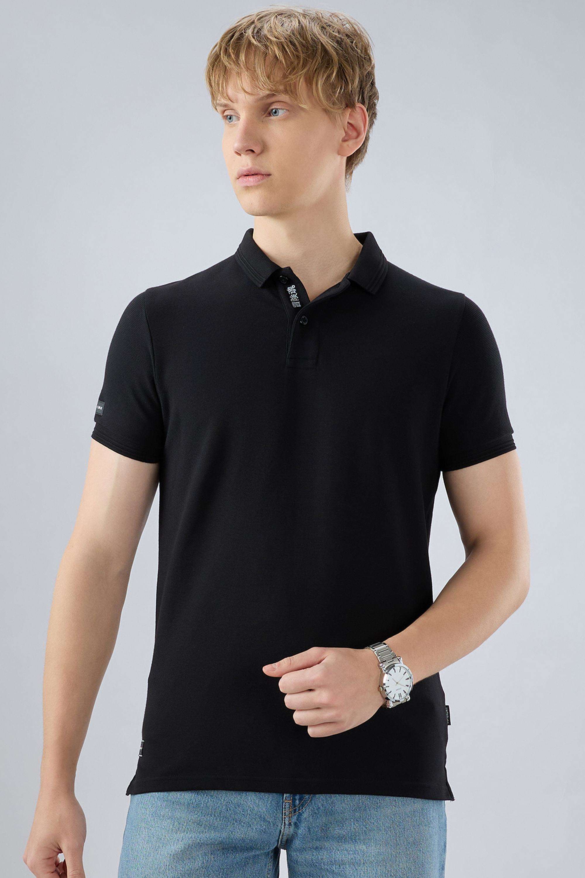 Solid-Cotton-Polo-Men-s-T-Shirt