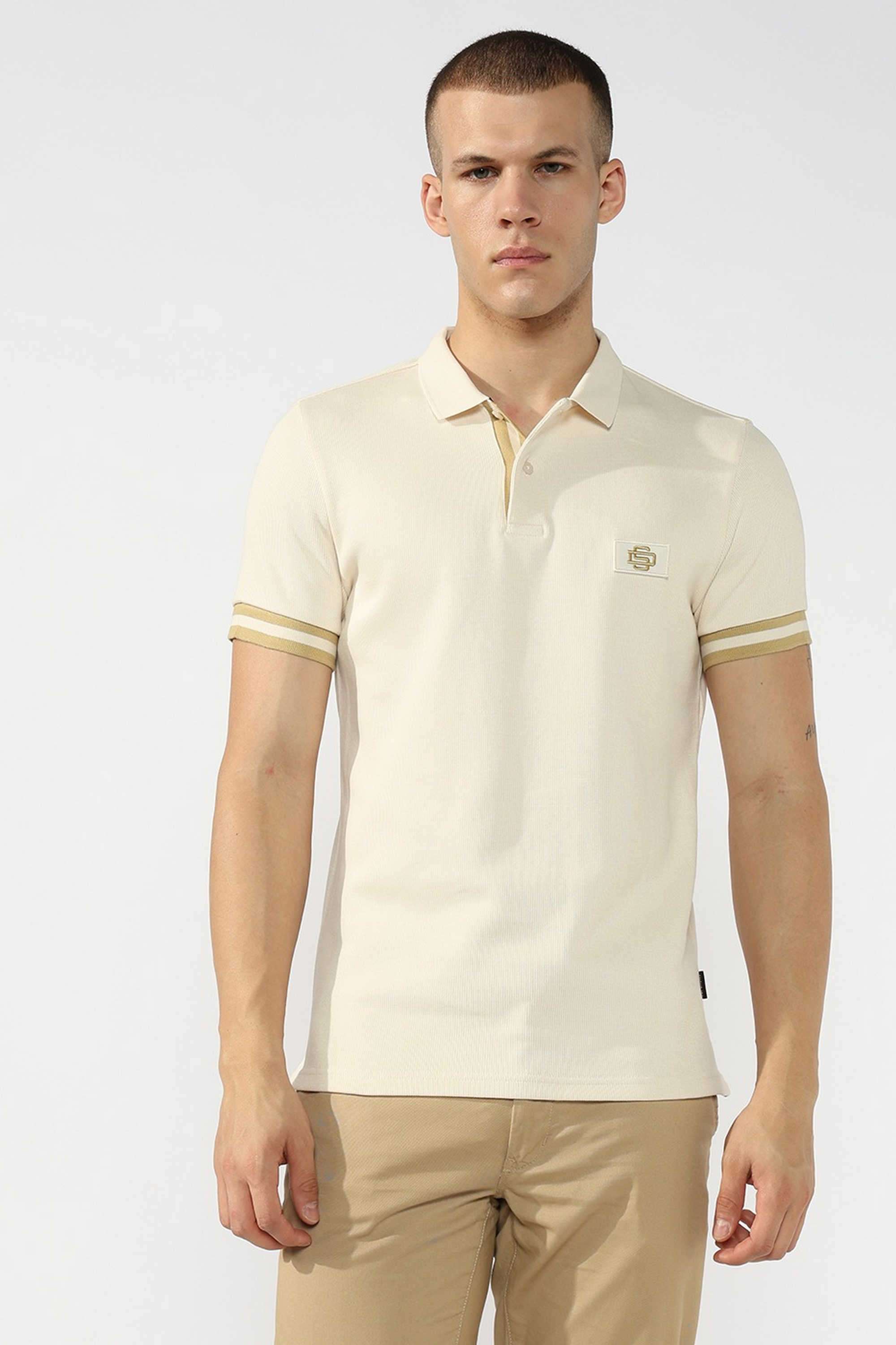 Solid-Cotton-Round-Neck-Men-s-T-Shirt