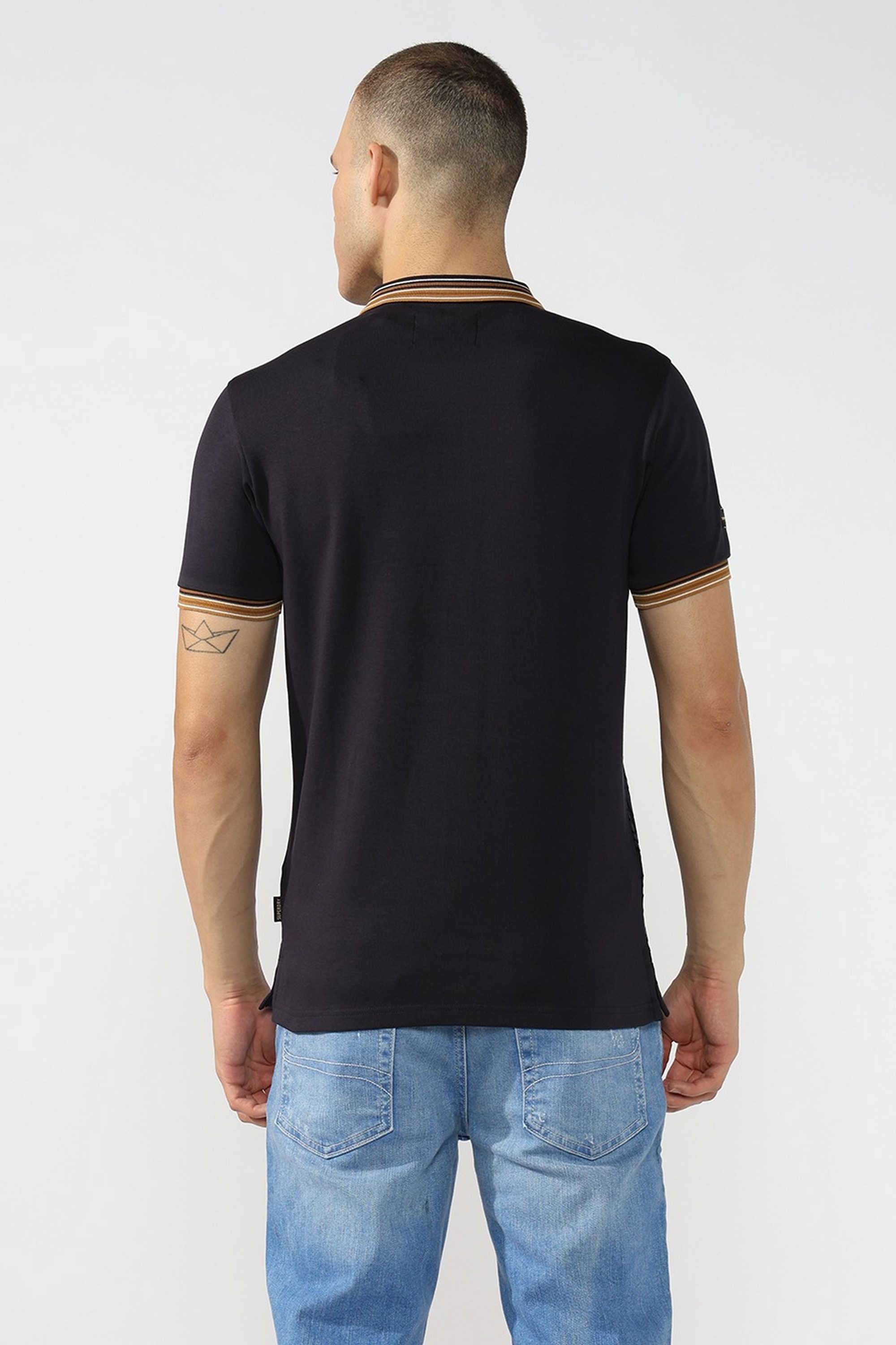 Solid-Cotton-Round-Neck-Men-s-T-Shirt