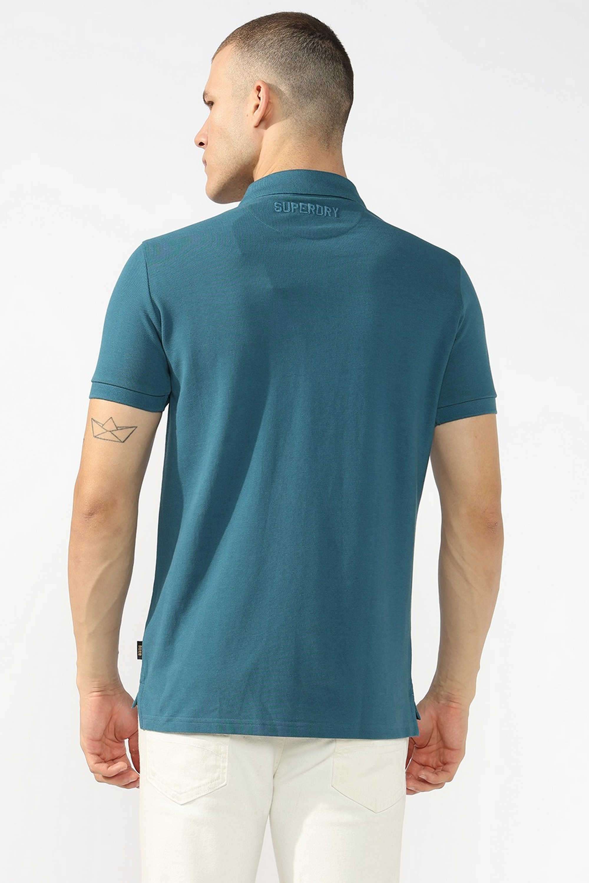 Solid-Cotton-Round-Neck-Men-s-T-Shirt