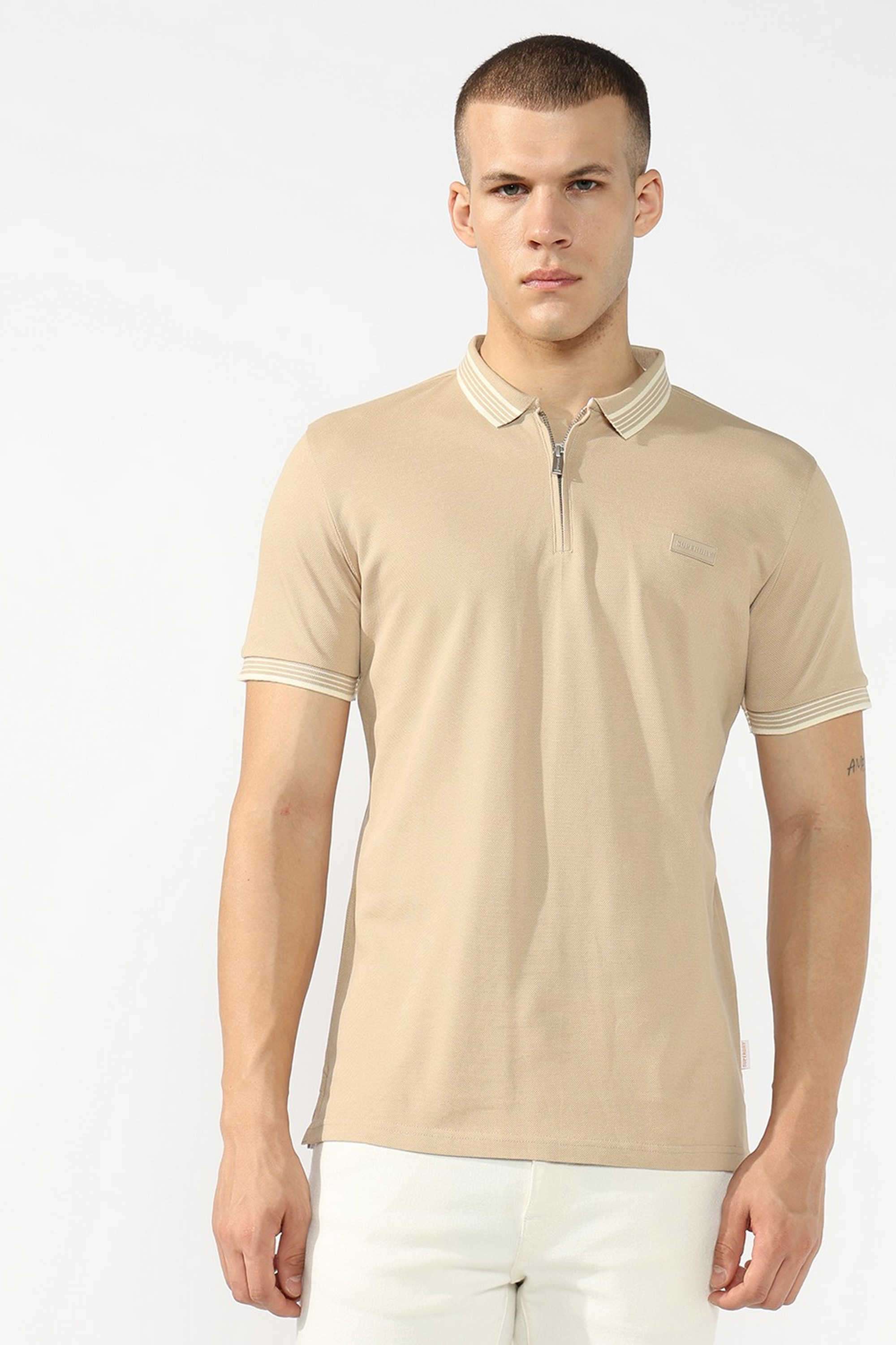 Solid-Cotton-Round-Neck-Men-s-T-Shirt