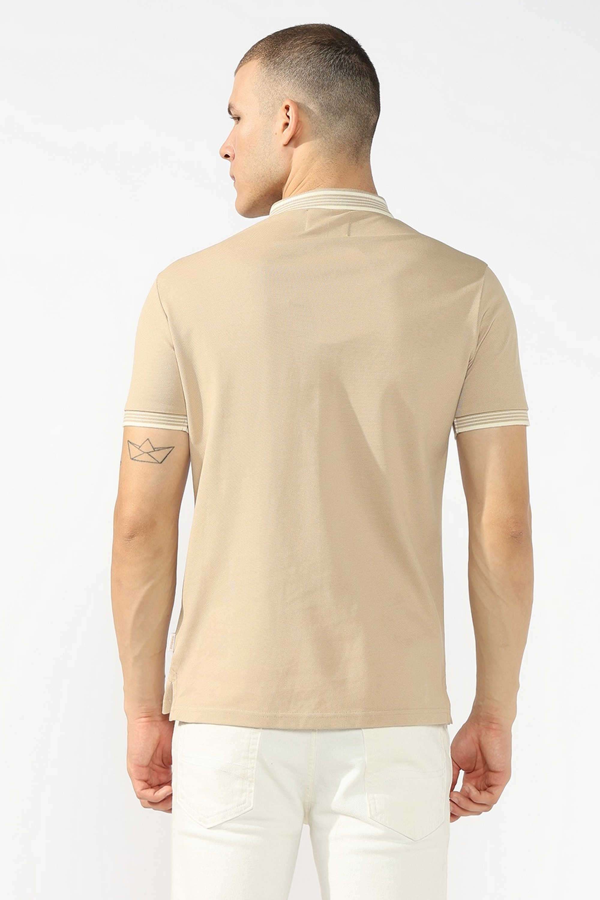 Solid-Cotton-Round-Neck-Men-s-T-Shirt