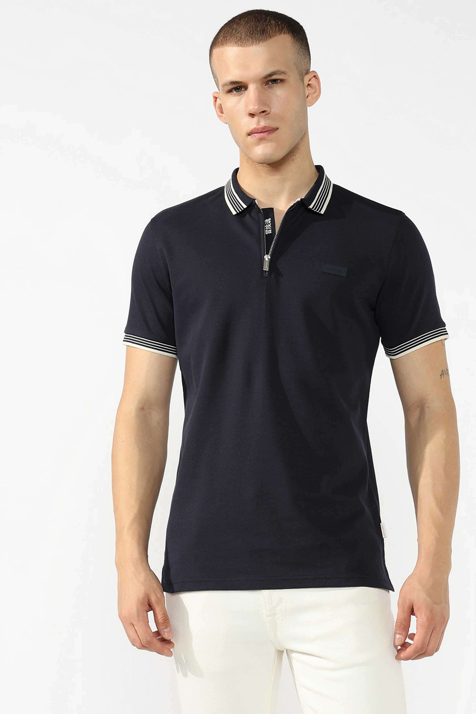 Solid-Cotton-Round-Neck-Men-s-T-Shirt