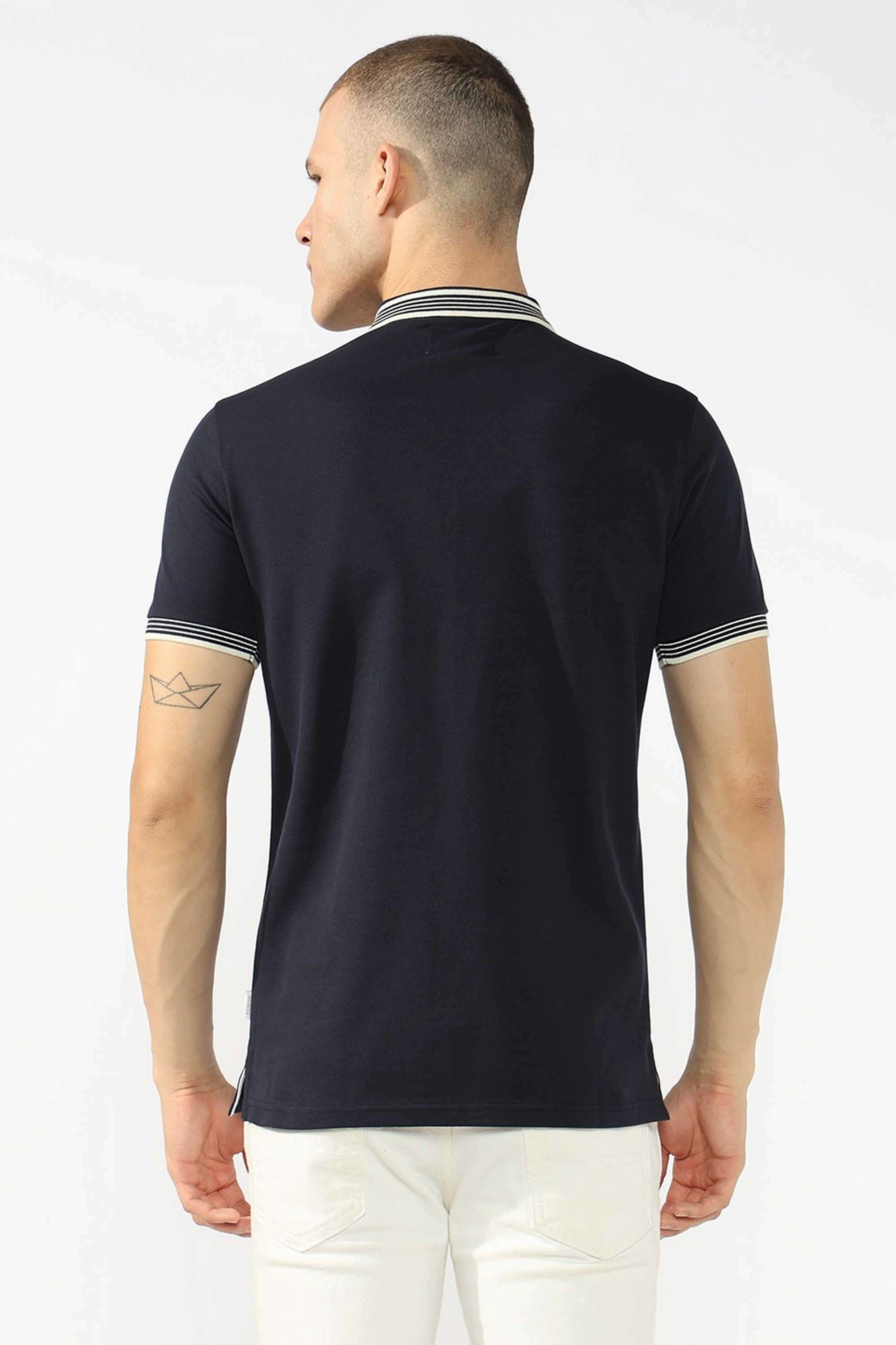 Solid-Cotton-Round-Neck-Men-s-T-Shirt
